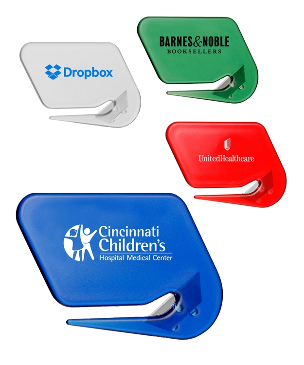"Frosted Italic" Letter Opener with 1 Color Print 1