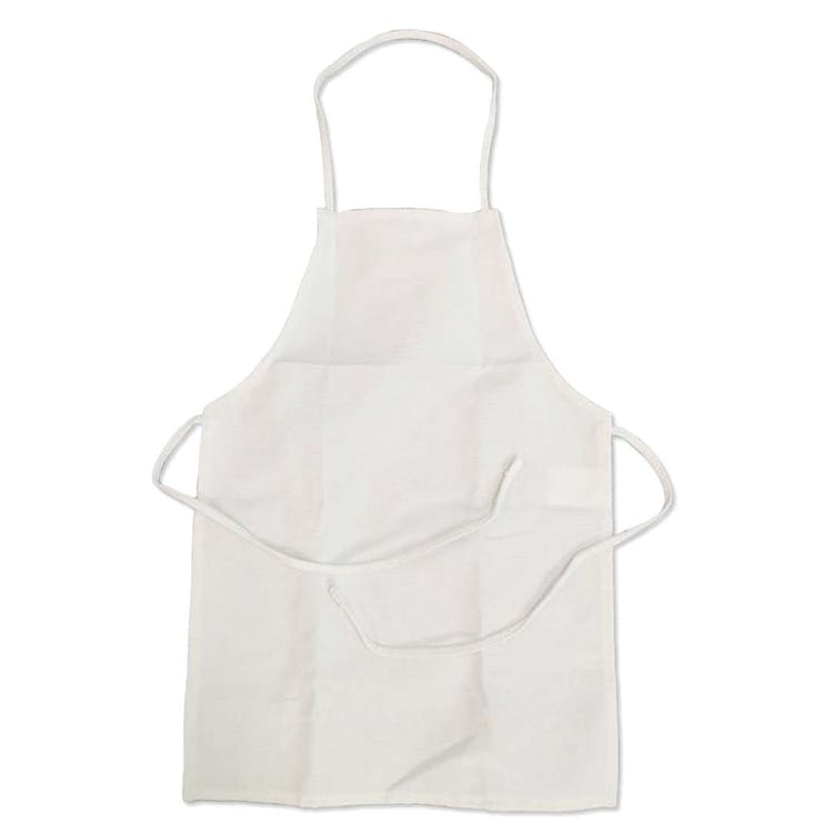 Kids' Canvas Aprons - White 21" x 15" 1