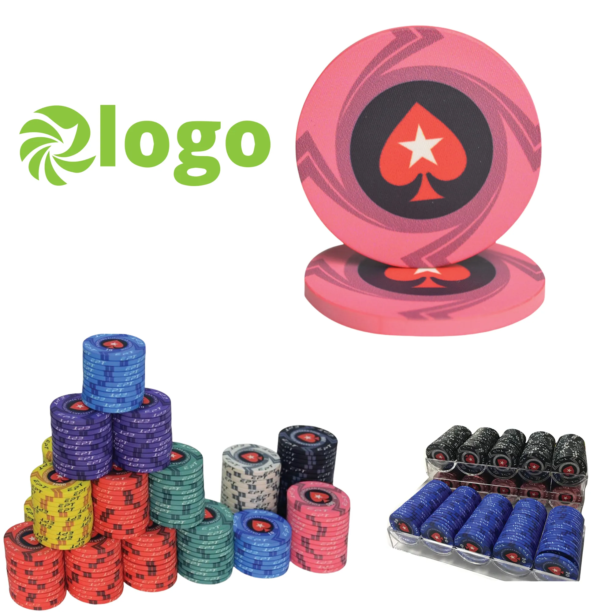 Custom Ceramic Poker Chips 1