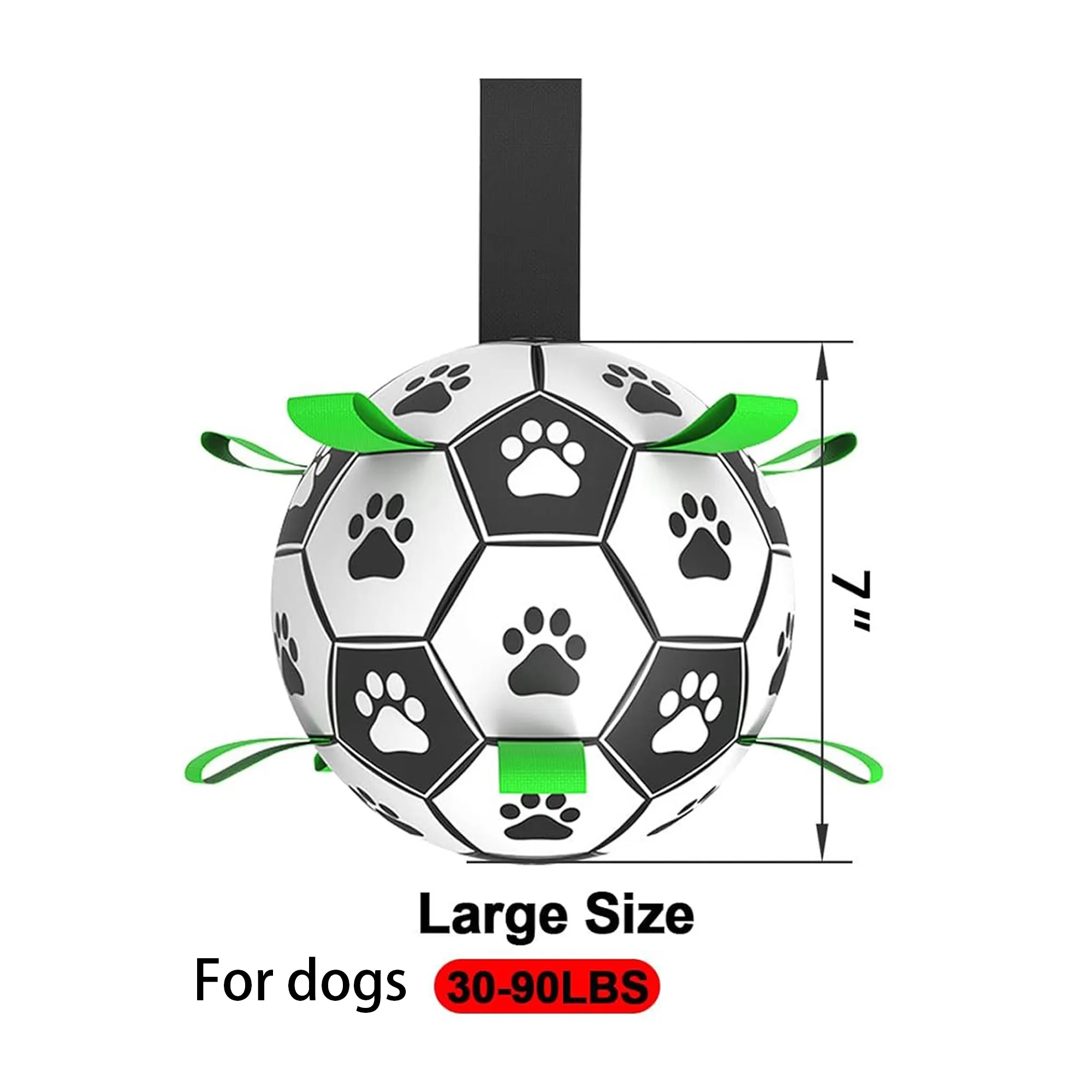 7" Dog Outdoor Toy Soccer Balls 5