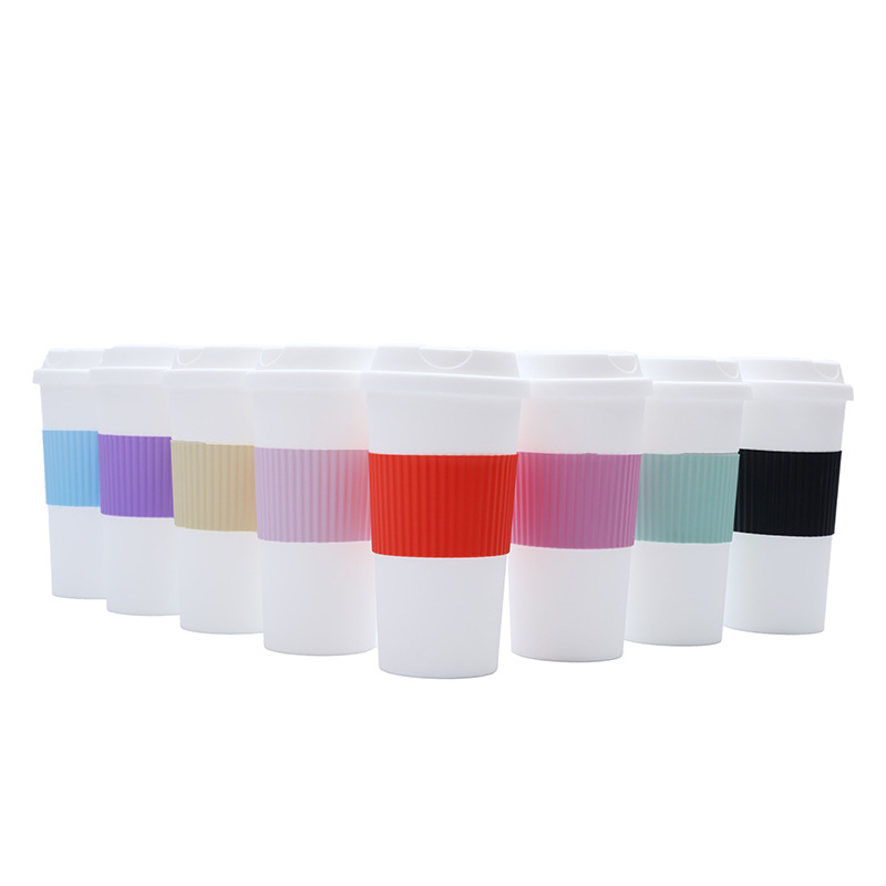 16oz Insulated Cup With Silicone Grip 2