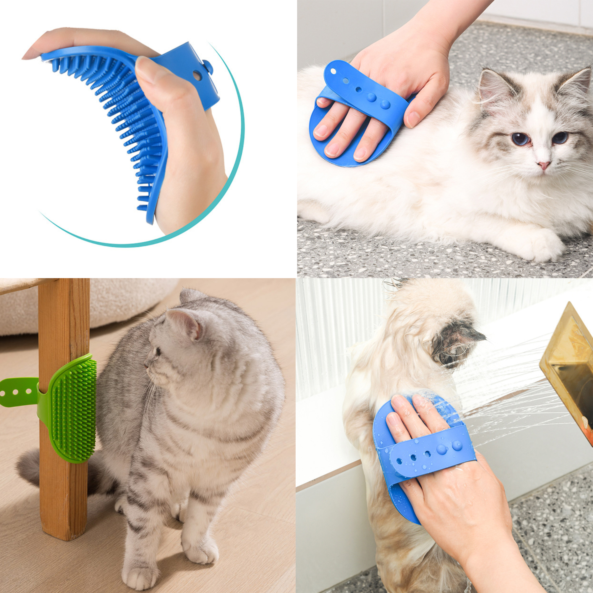 Soft Pet Grooming Bath Brush 4