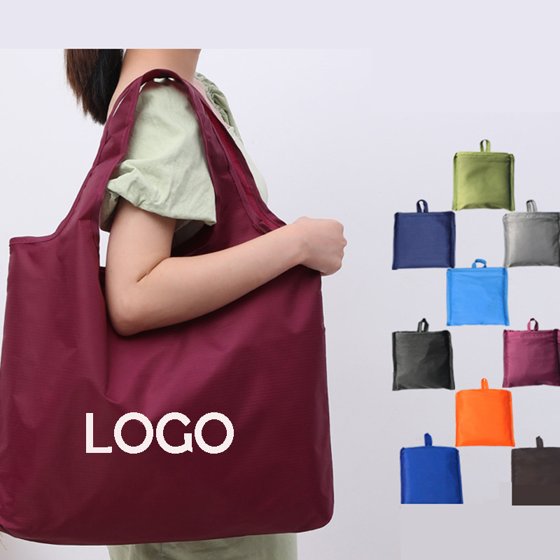 Oxford Fabric Foldable Shopping Bag, custom tote bag with logo imprint 4