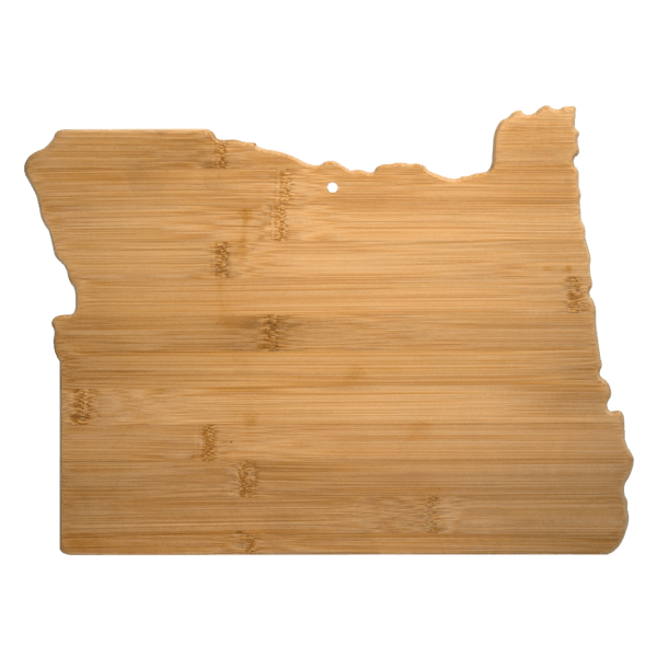 U.S. State Shaped Bamboo Cutting and Serving Boards 360