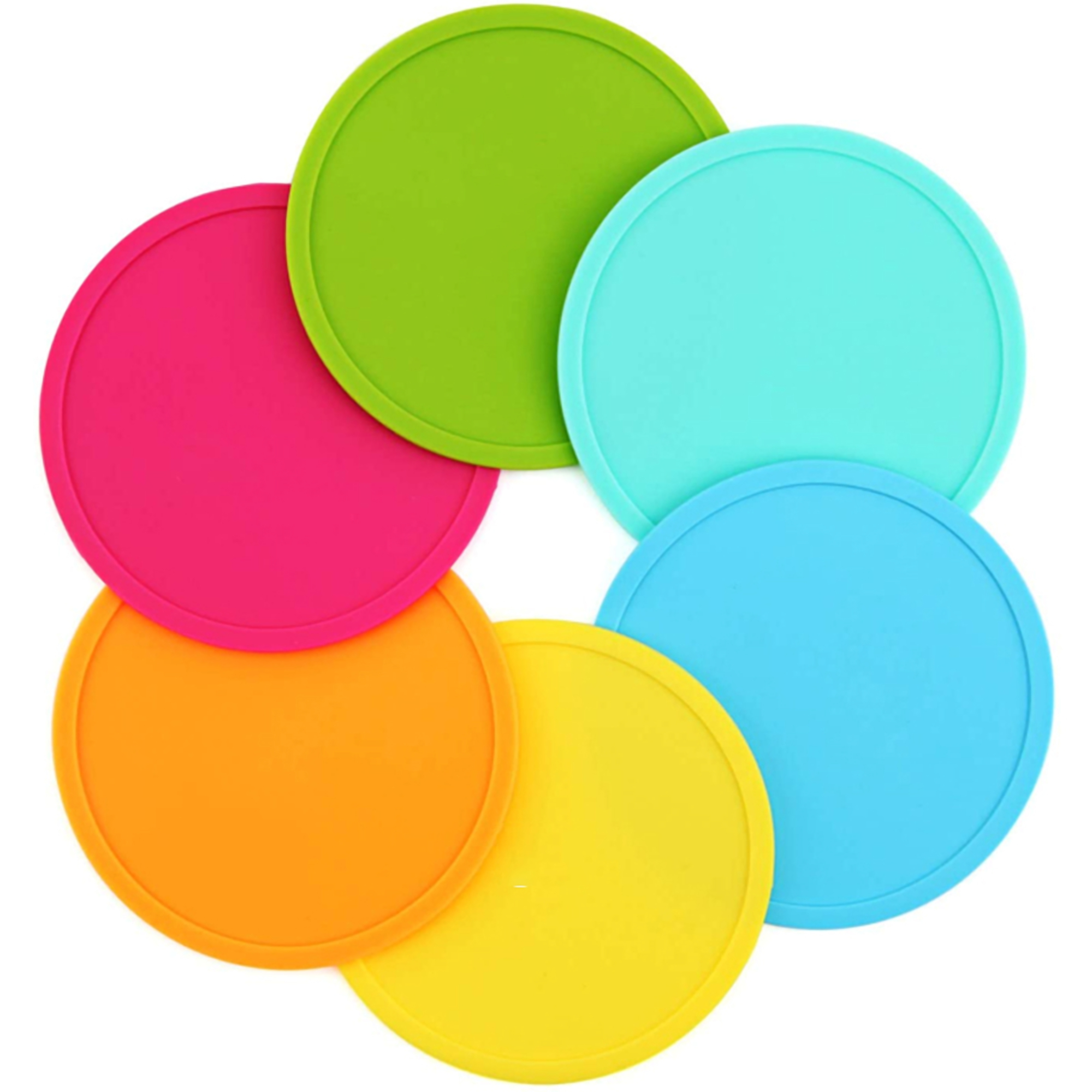 Slim Silicone Drink Coaster 2