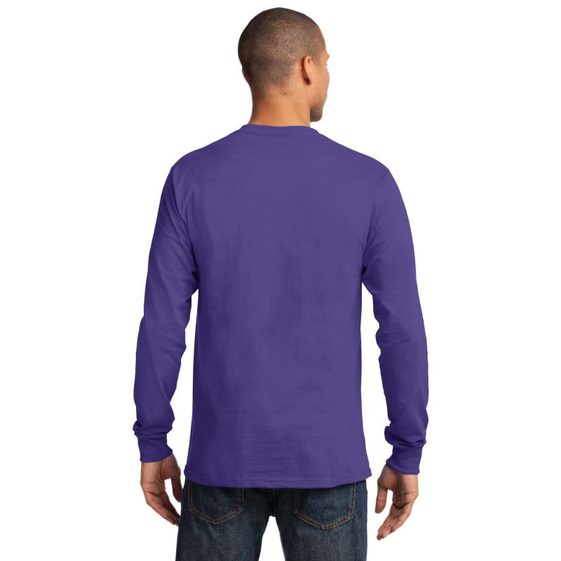 Port & Company Long Sleeve Essential Tee. 167
