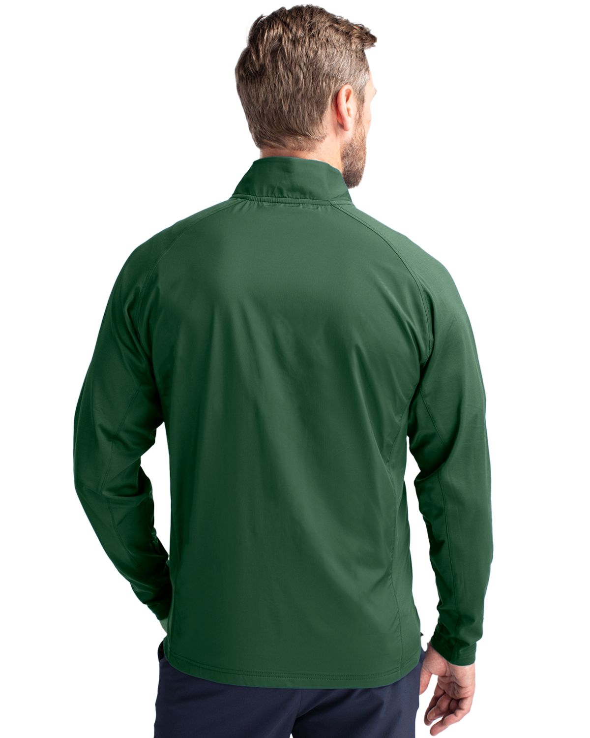 Cutter & Buck Adapt Recycled Soft Knit Stretch Mens Hybrid Full Zip Jacket 48