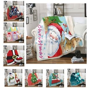 Christmas Super Warm Sherpa Fleece Blanket 3