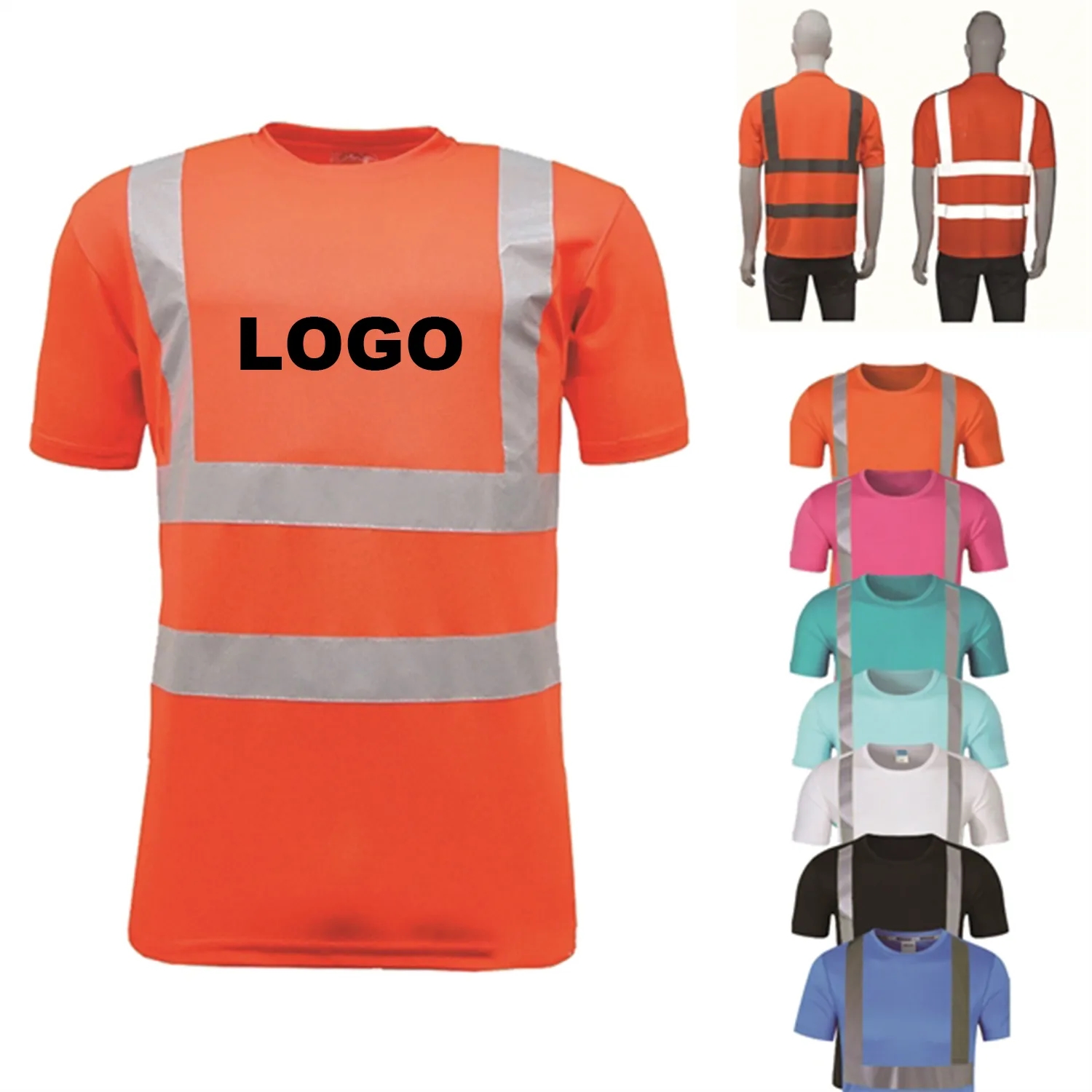 High Visibility Reflective Breathable T Shirt 2