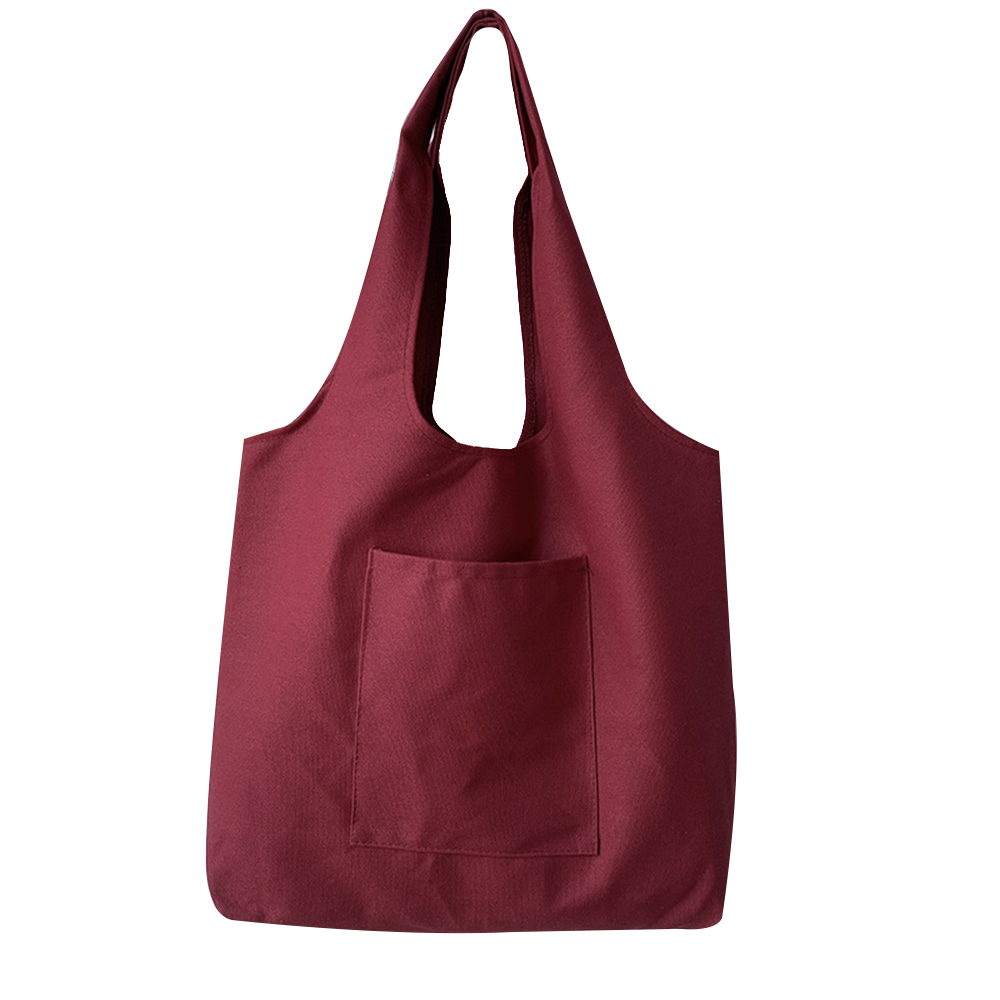 Front Pocket Canvas Bag, custom tote bag with logo imprint 4