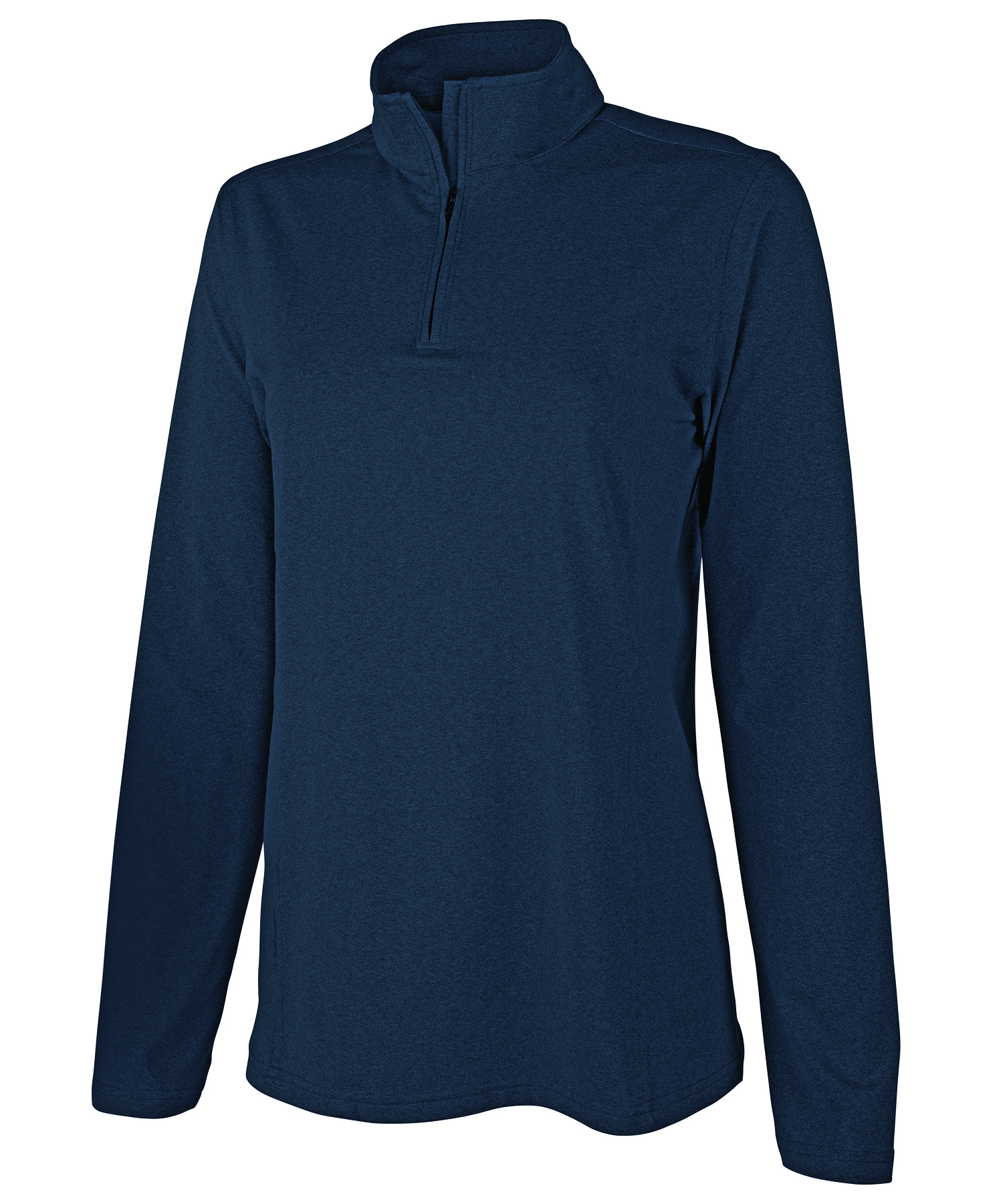Women's Heathered Eco-Logic Stretch Quarter Zip 16