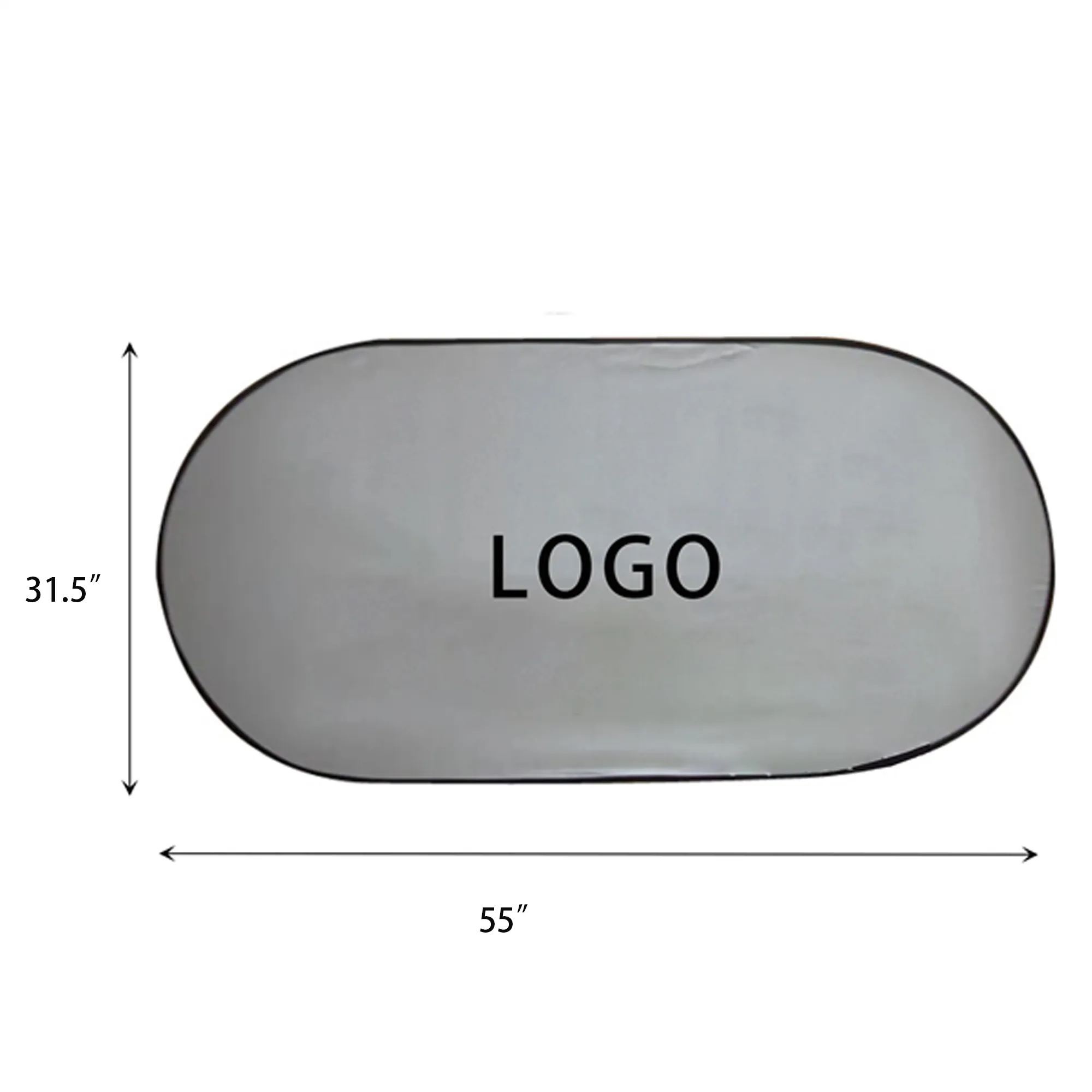 Universal Folding Car Sunshade 2