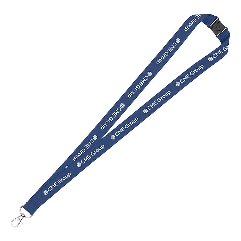 3/4" Eco Friendly rPET Lanyard with Safety Breakaway 3