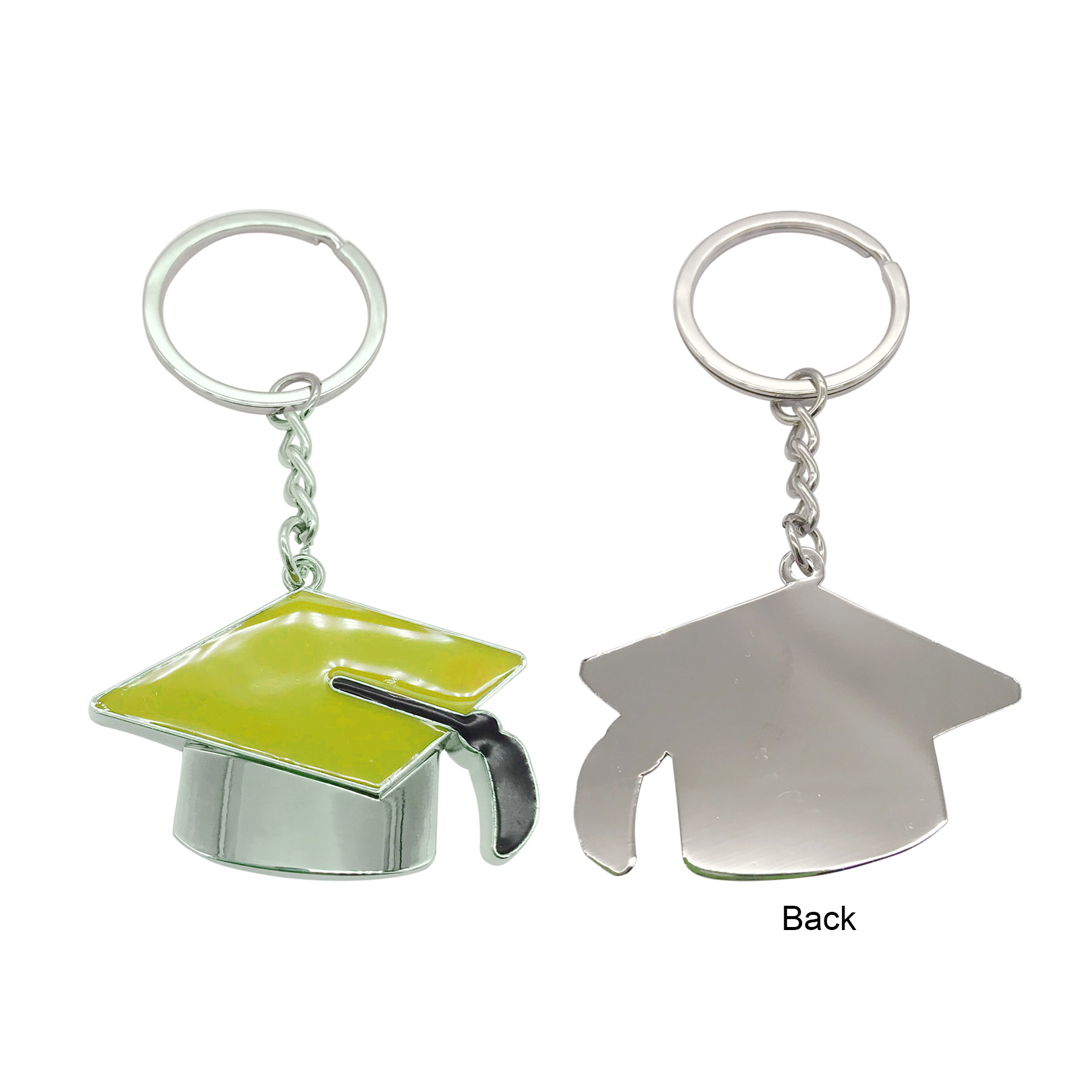Free Shipping Multicolor Graduation cap / Mortarboard Key Chain 7