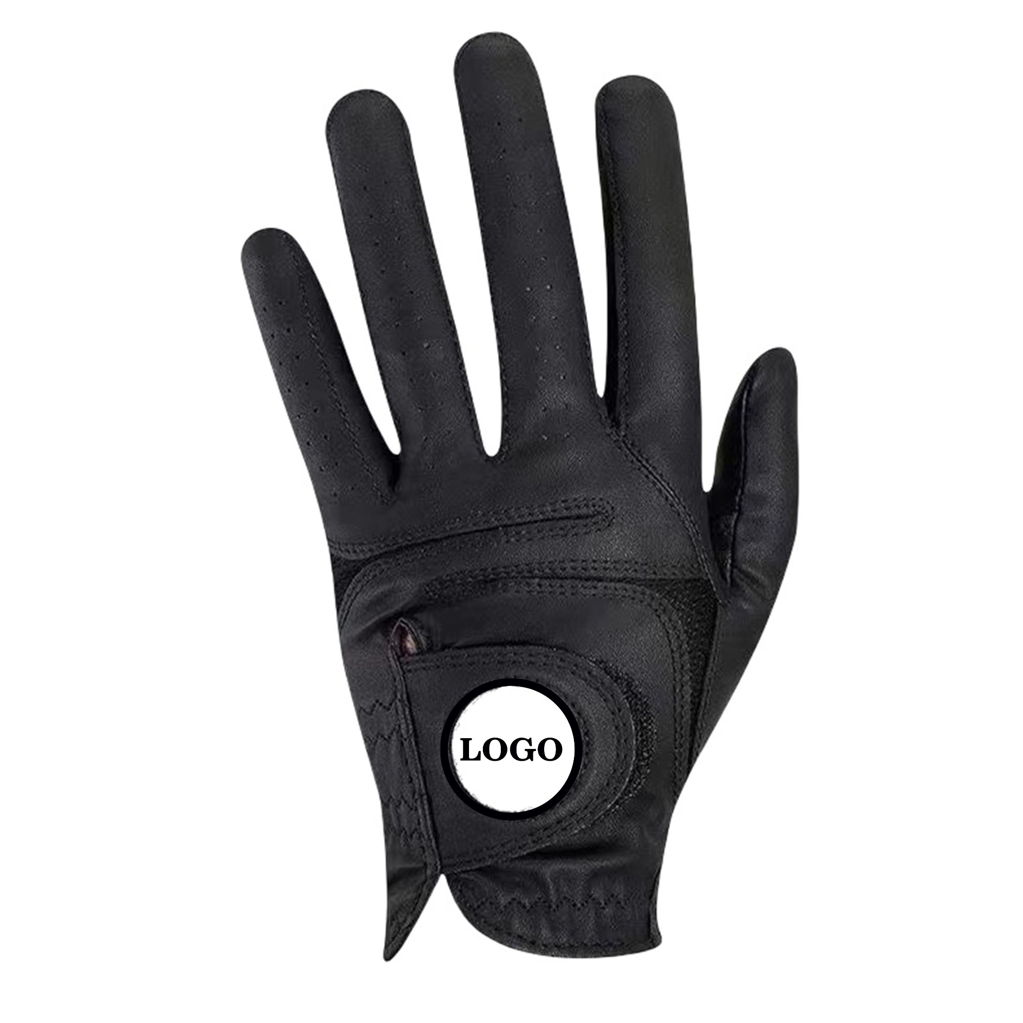 PU Lambskin Golf Gloves 3