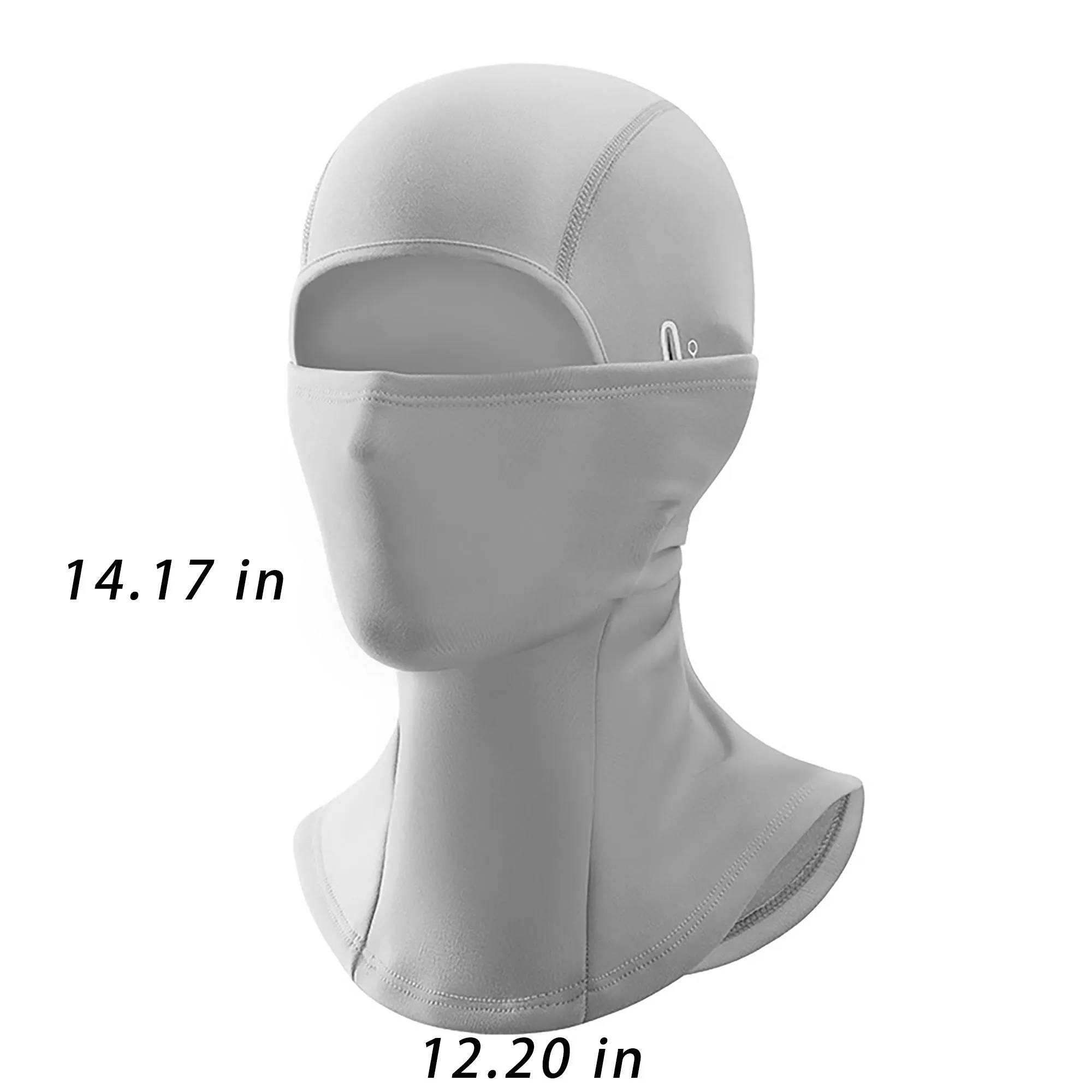 Polyester Fiber Ski Mask With Logo For Skiing, Skating 5