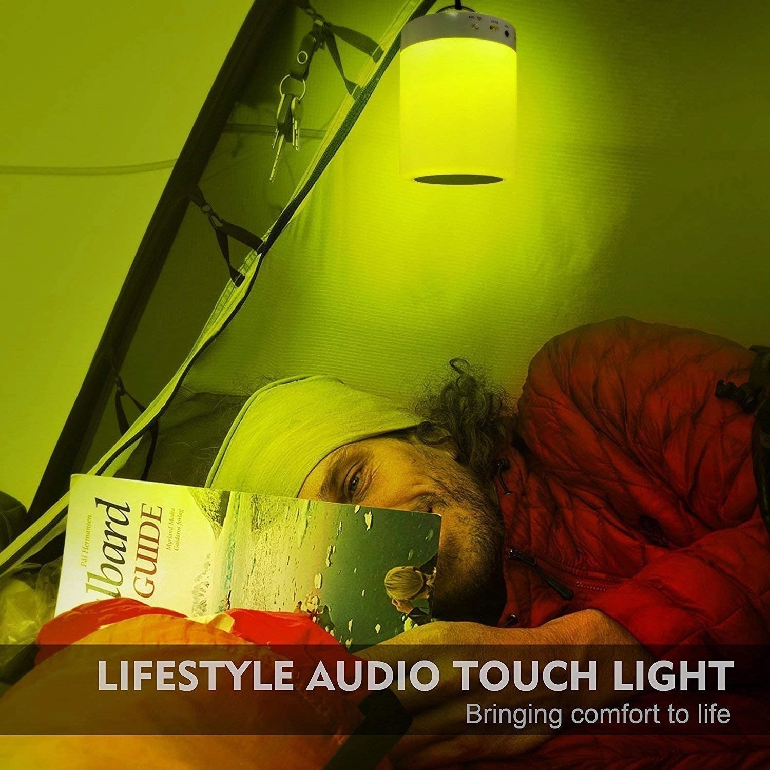 Touch Bedside Lamp With Bluetooth Speaker 4