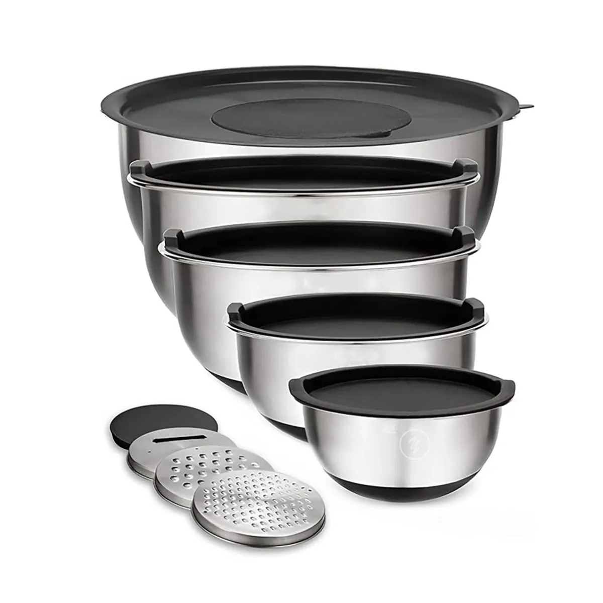 Mixing Bowls with Lids 5 Pieces Set 2