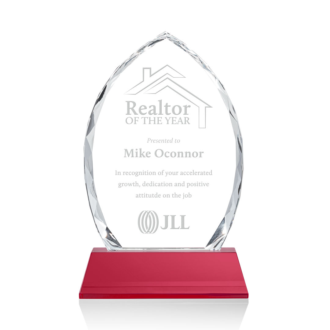 Wilton Award on Newhaven Base - Red