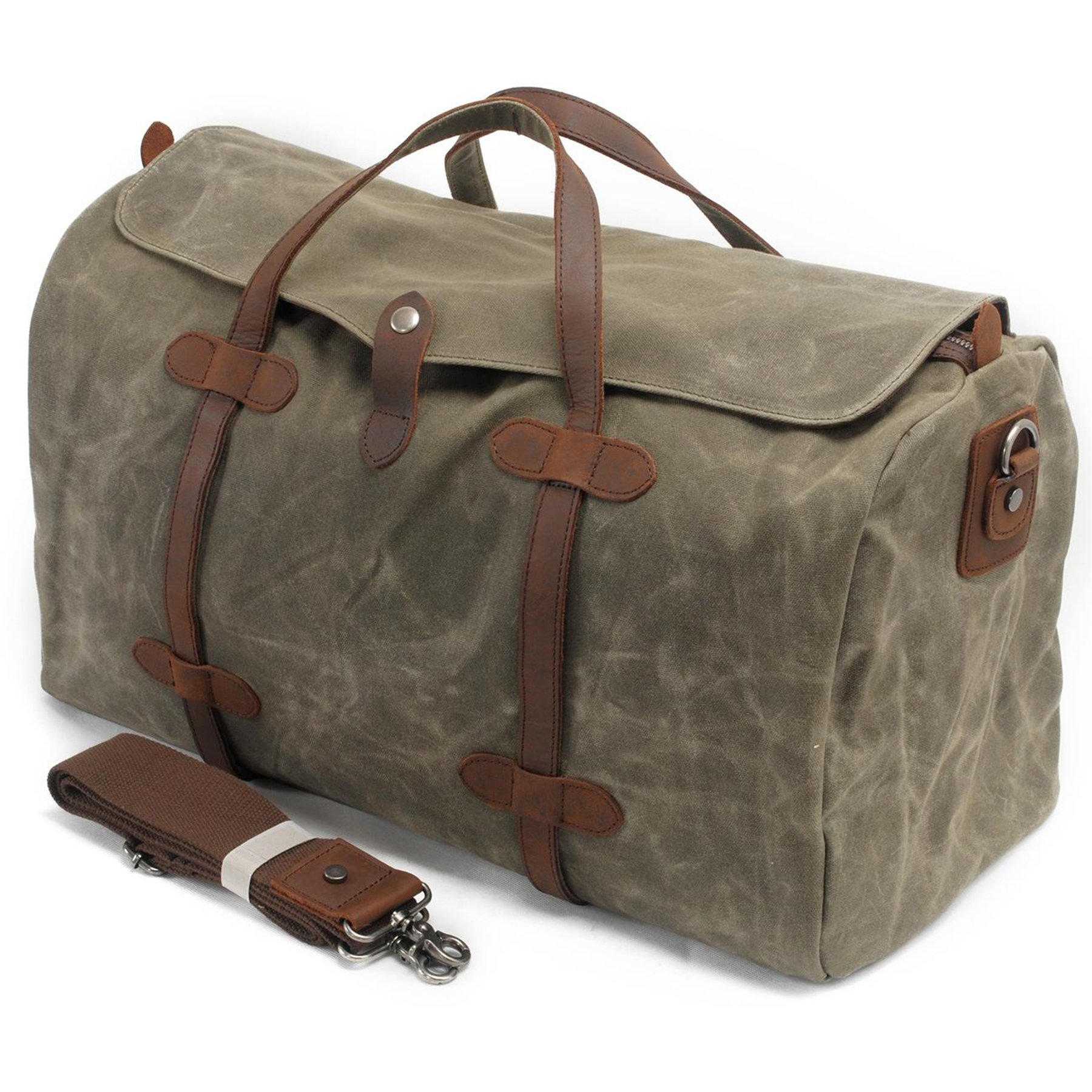 Canvas Waterproof Wearable Duffel Bag 5