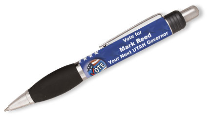 Deluxe Comfort Grip Full Color Wrap Pen 1