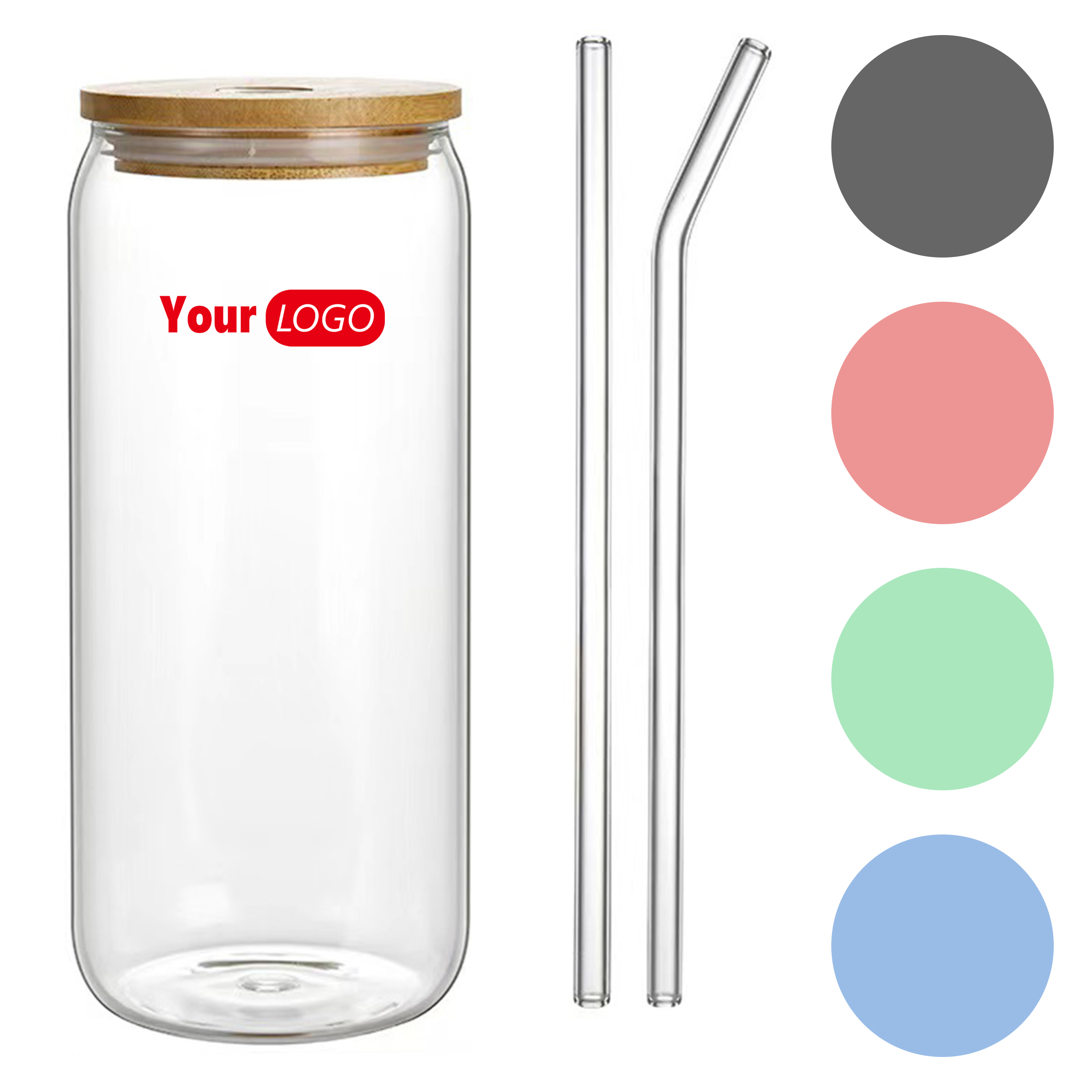 Glass Personalized Coffee And Juice Cup 2