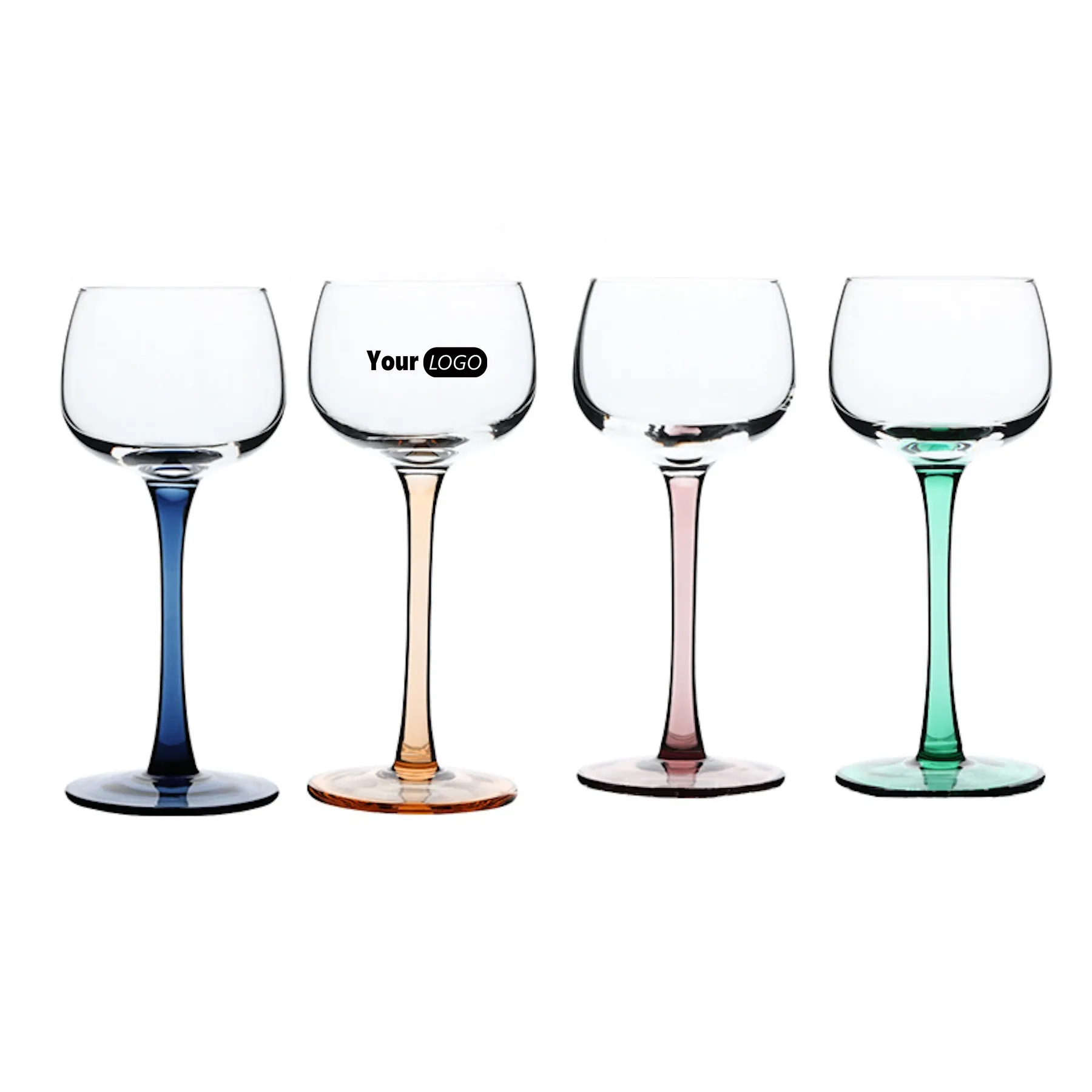 3Oz Colorful Wine Glasses 1
