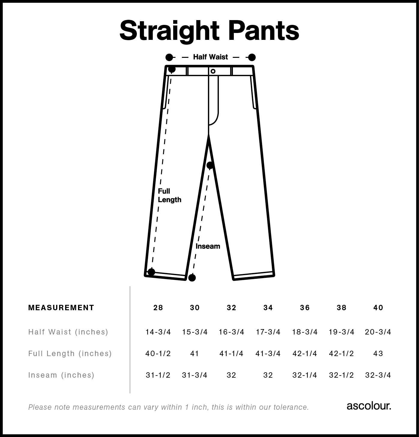 Straight Pants | 5930 22