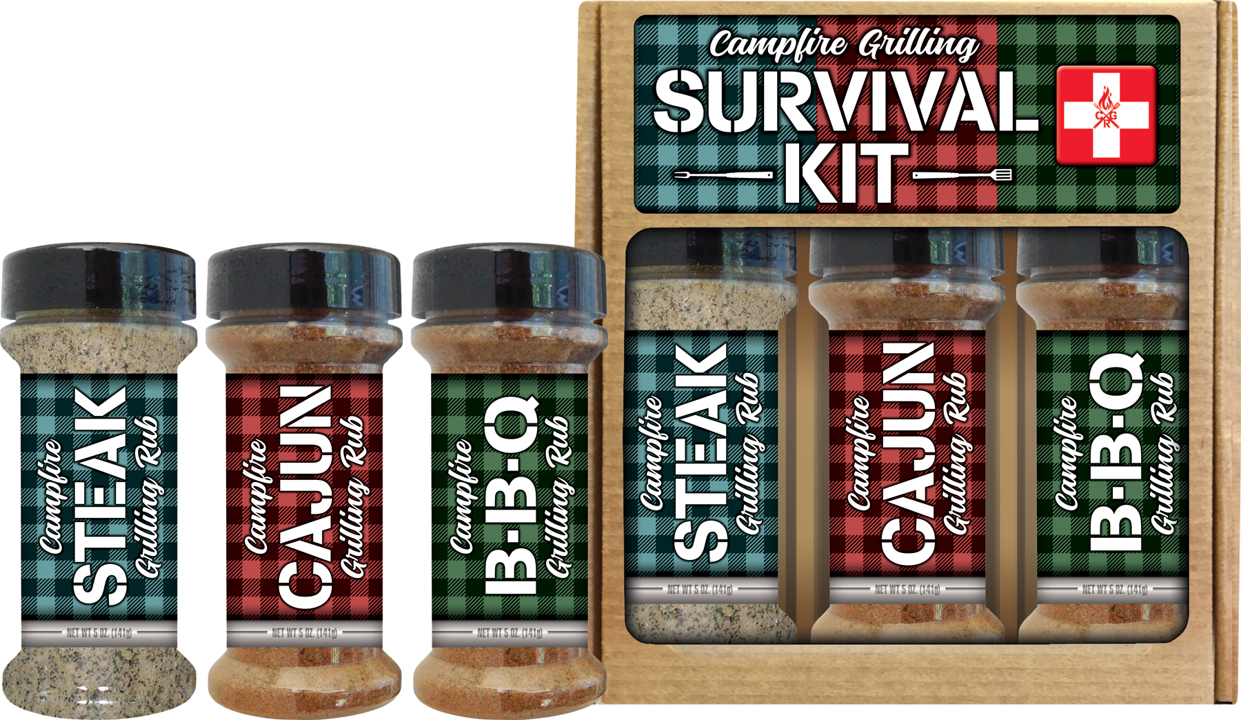 Three Pack Half Pint Spice Set (3x8oz) 2