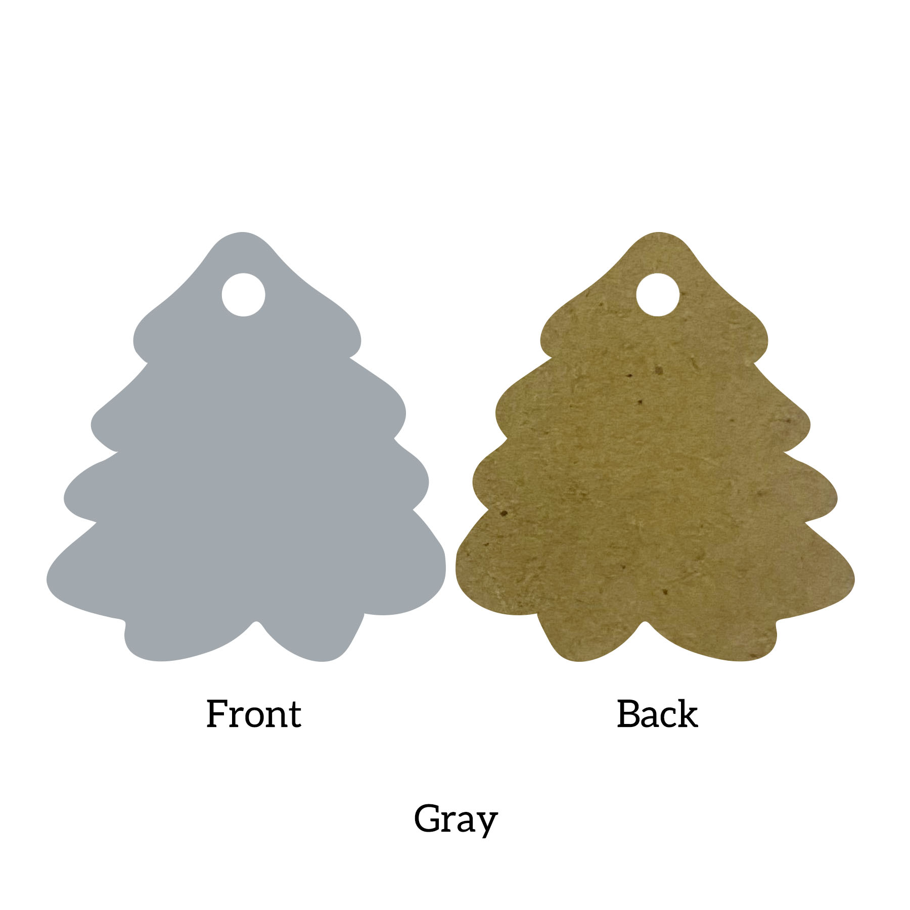 Free Shipping Solid Color Christmas Ornament - Tree 15