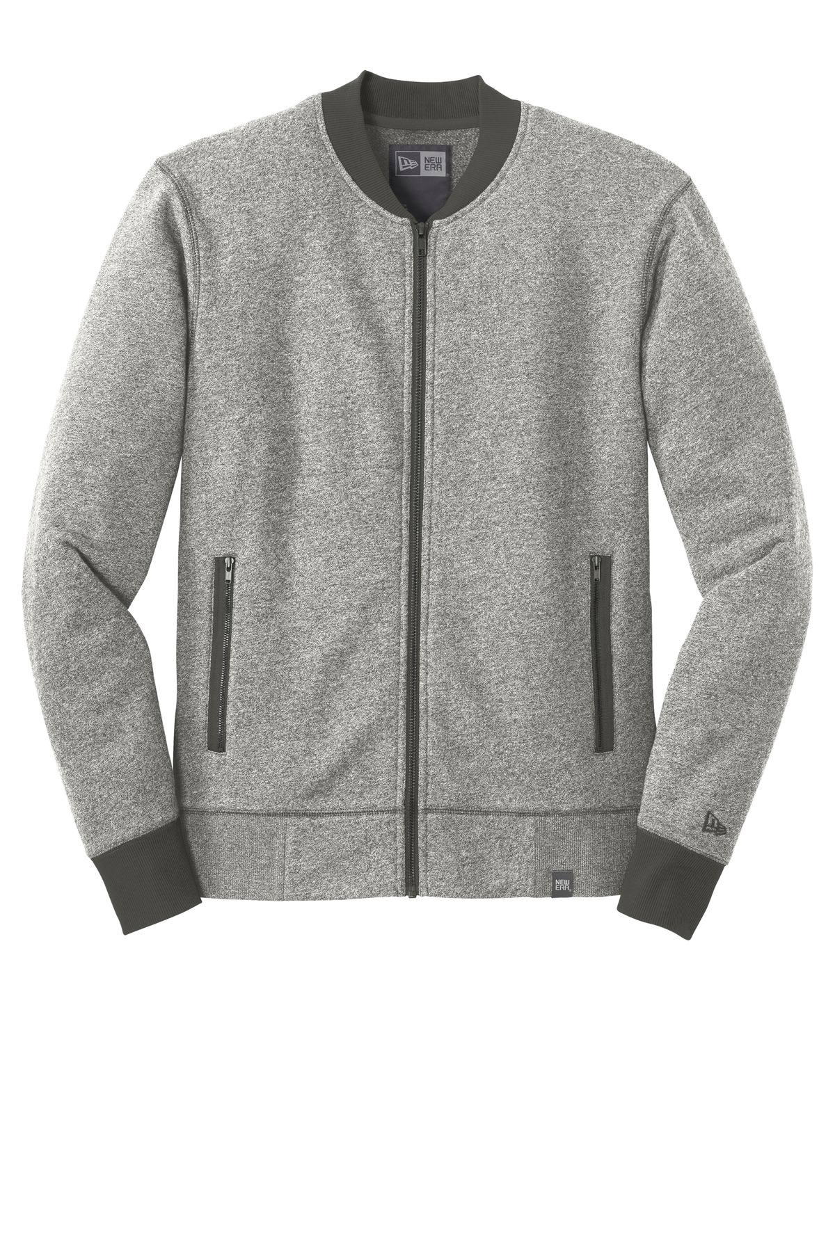 New Era French Terry Baseball Full-Zip. NEA503 7