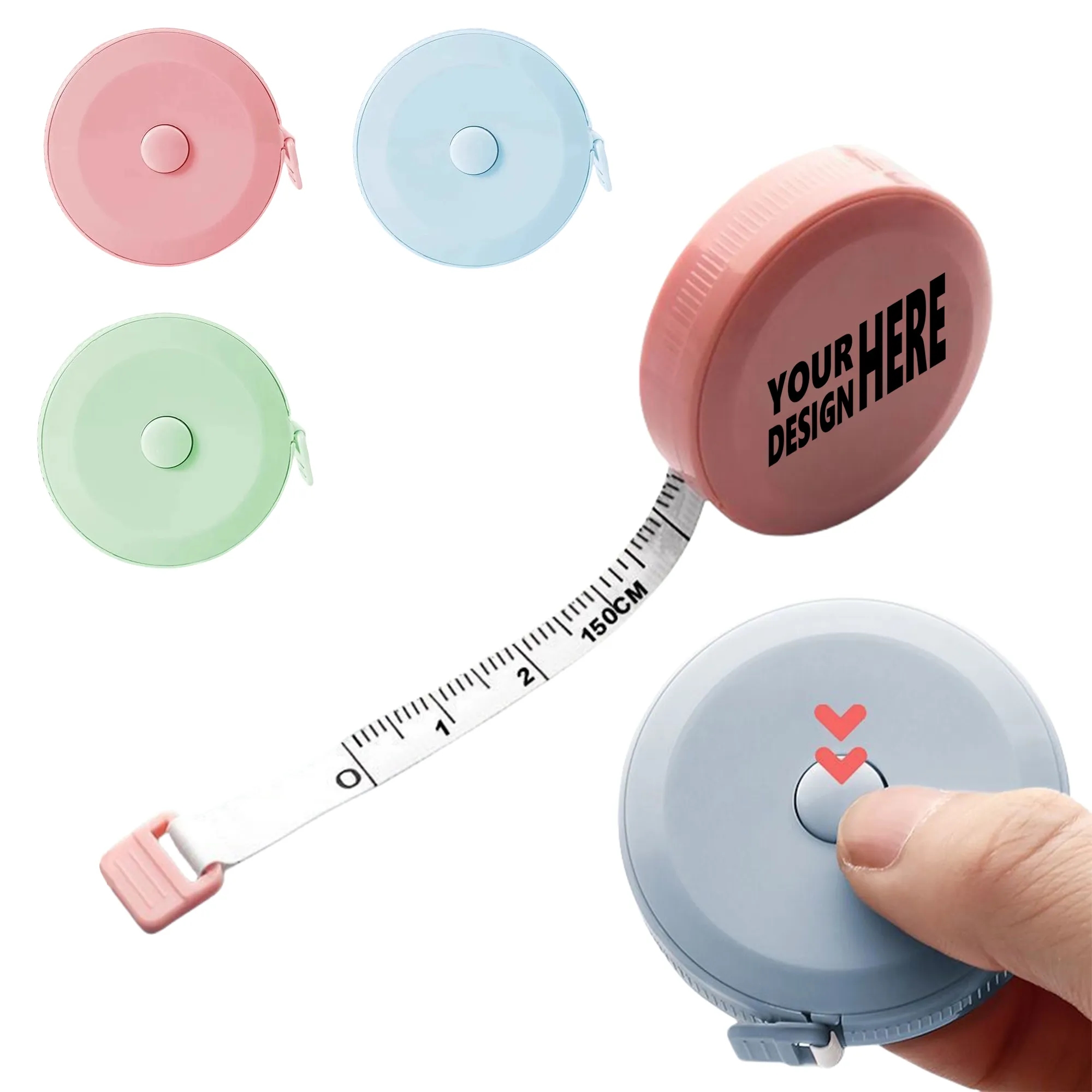 Portable Mini Round Tape Measure