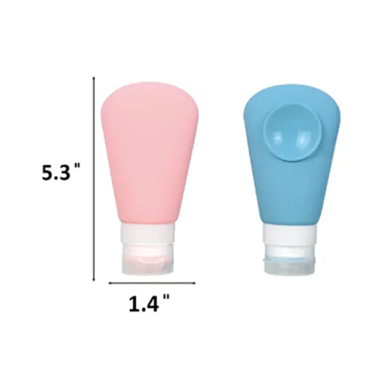 Silicone Travel Bottle Set 4
