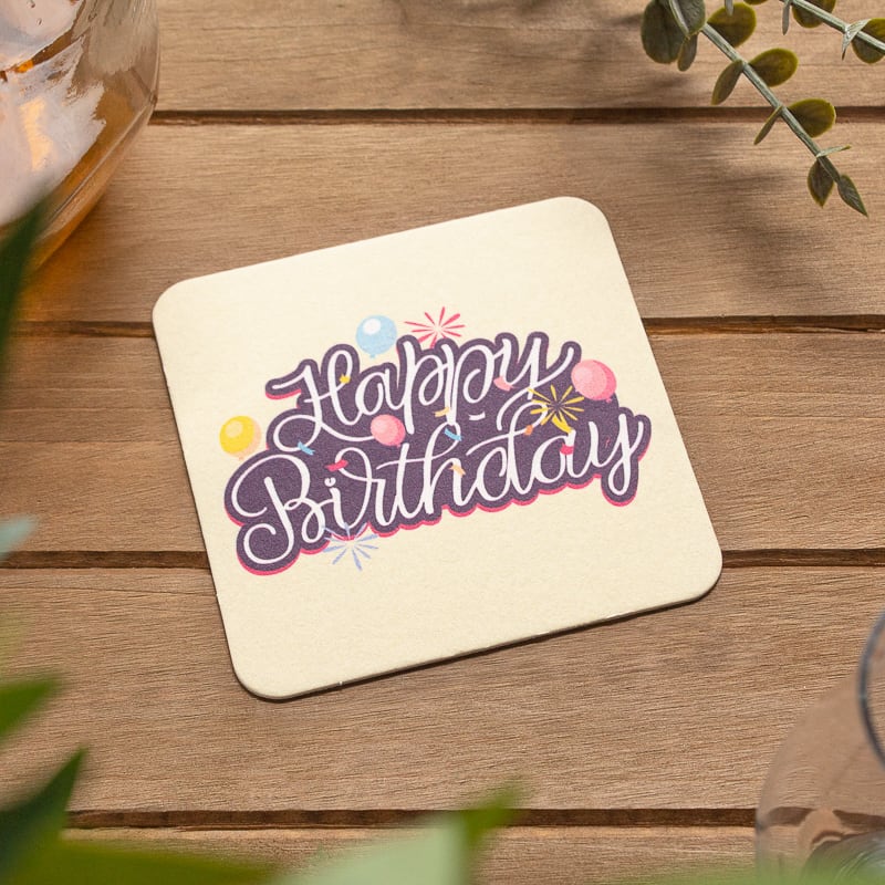 Pulpboard Coasters - 4" Square 17