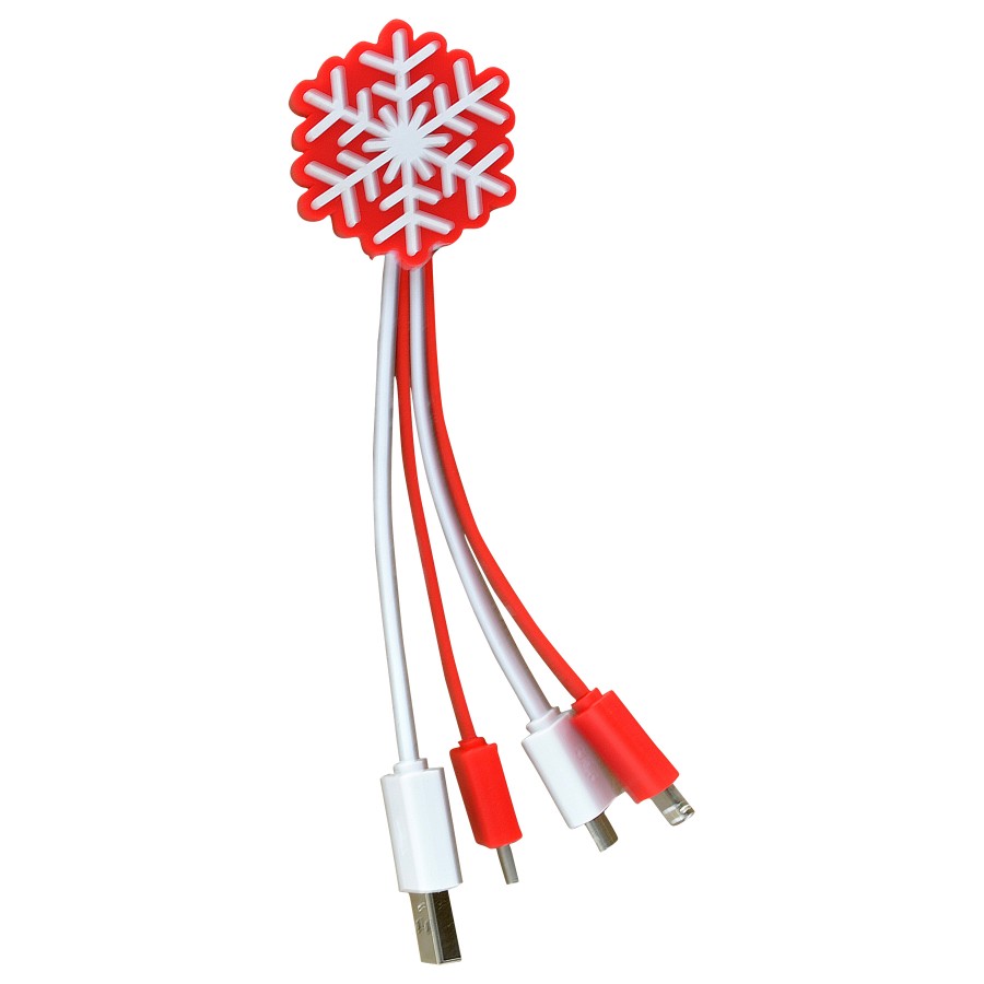 Custom PVC 4" 1 Charging Cable Any Shape and Color 7