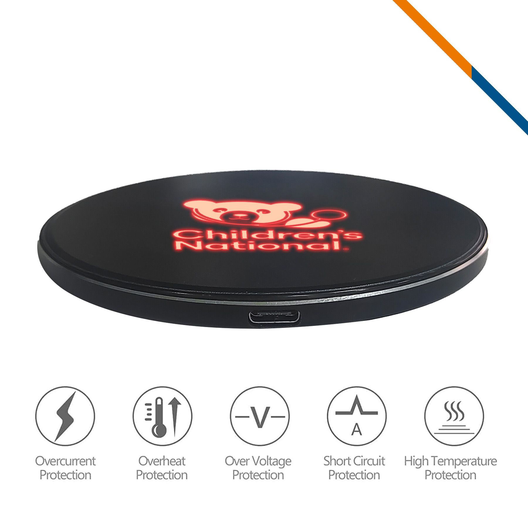 Splo 15W Light Up Wireless Fast Charger 4