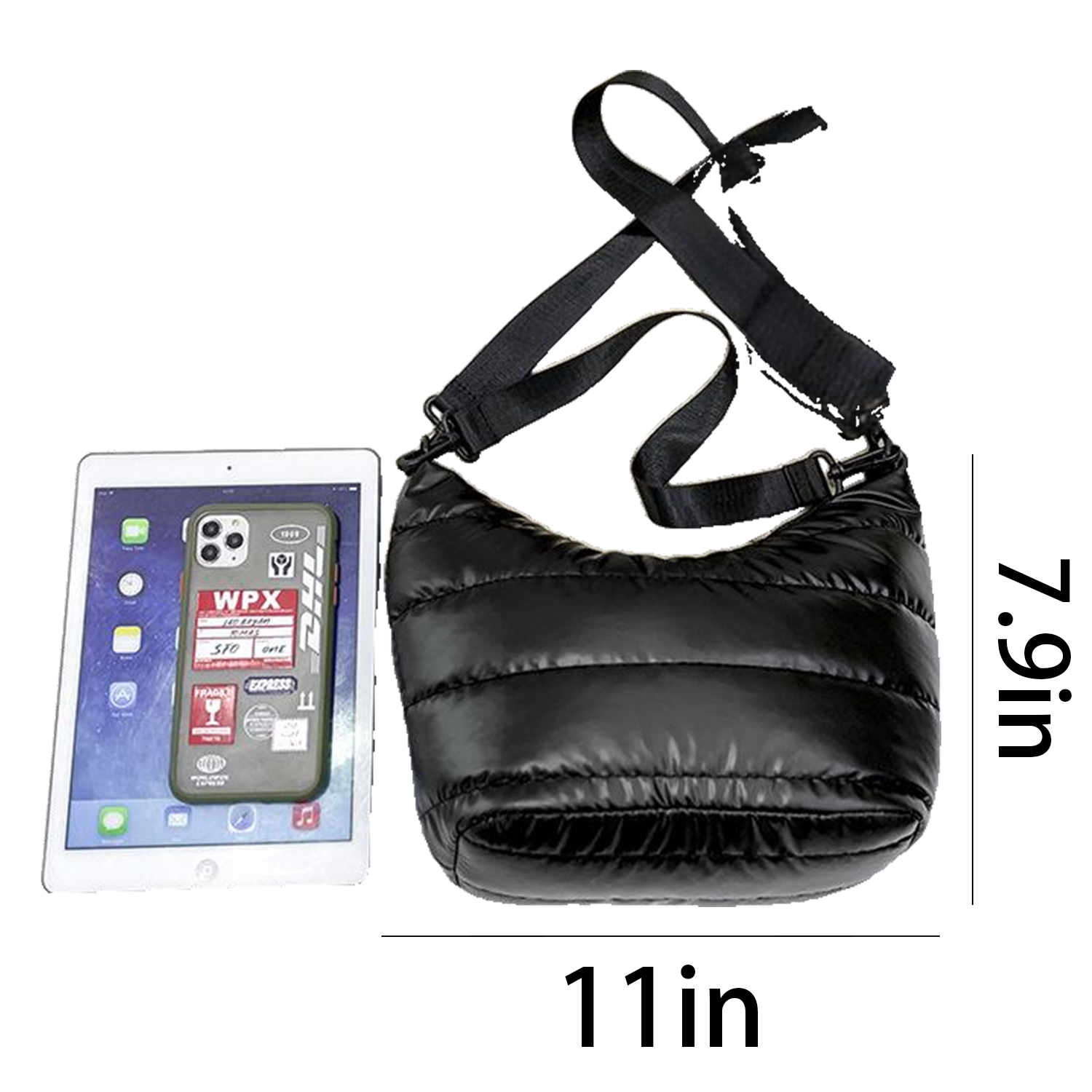 Korean Style Fashionable Nylon One-Shoulder Tote Bag 5