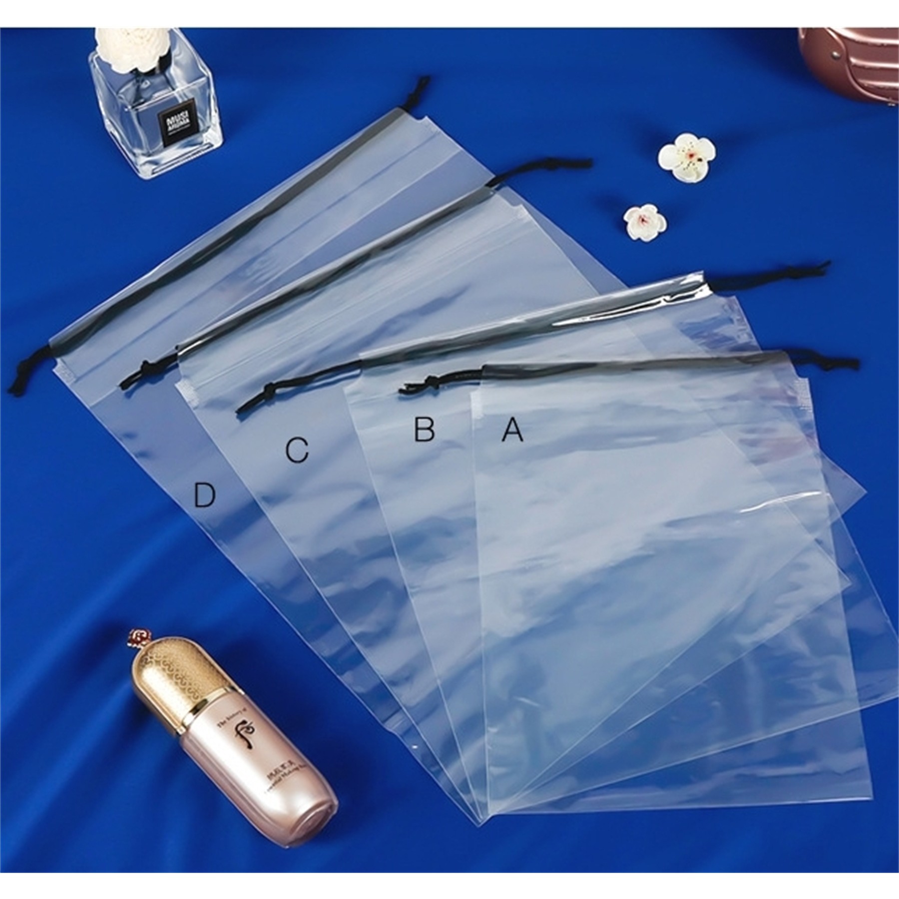 Clear Drawstring Bag 1