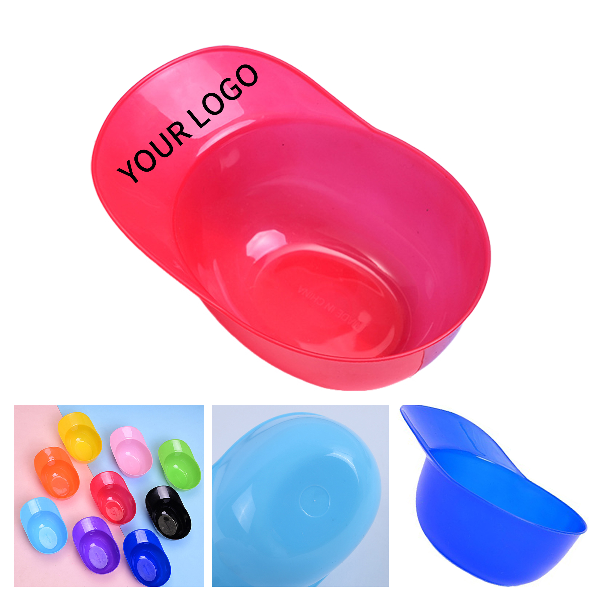 Plastic Mini Baseball Helmet Shape Ice Cream Snack Bowl 12
