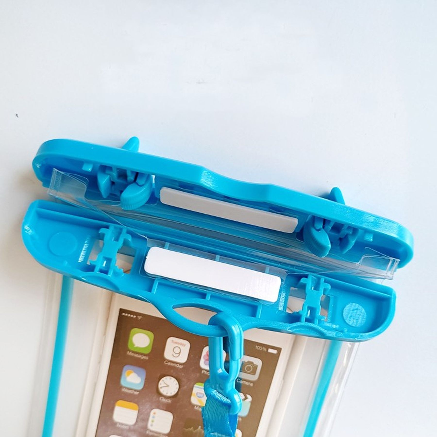Waterproof Phone Pouch With Lanyard Luminous Phone Dry Bag 13