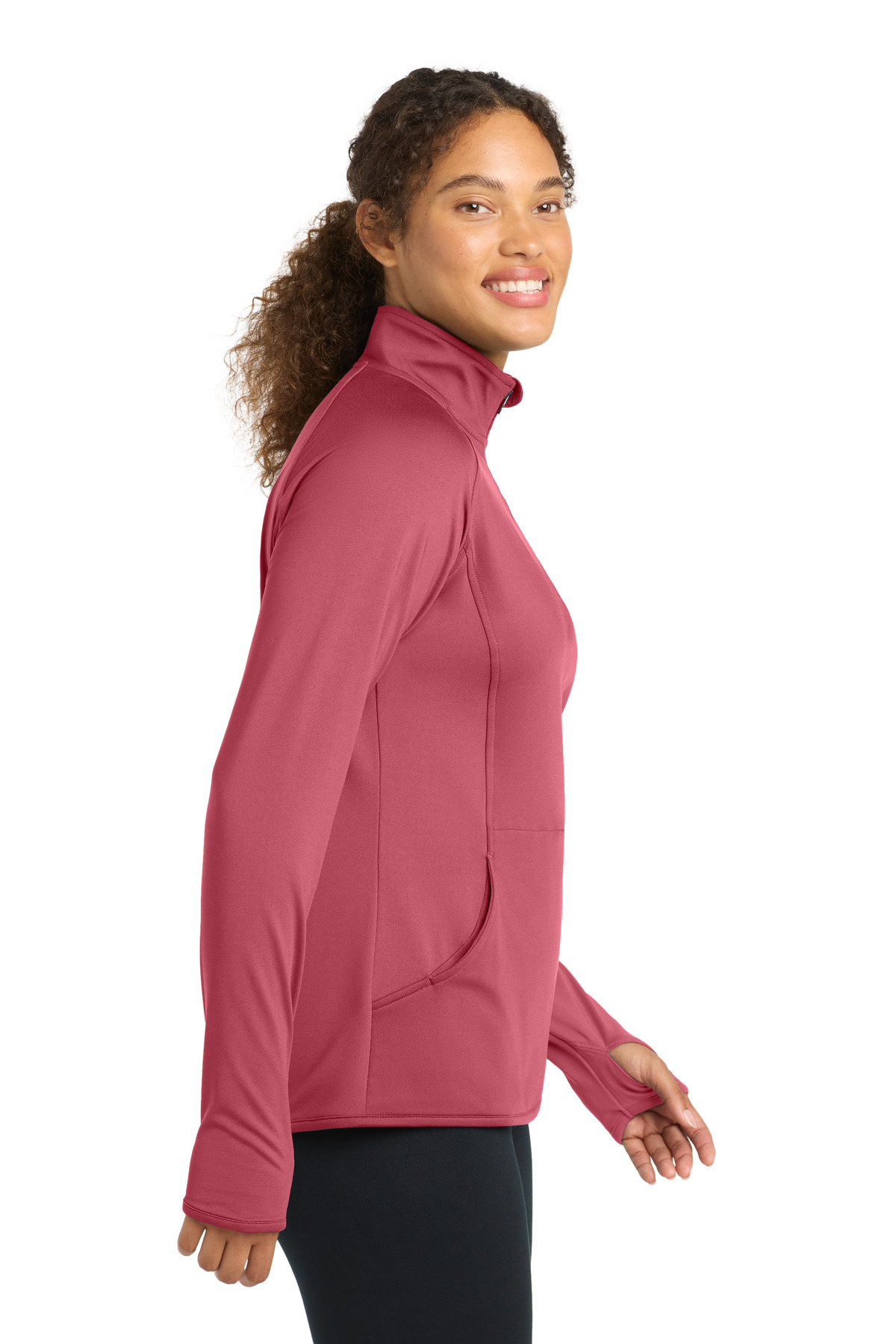 Sport-Tek® Ladies' Sport-Wick® Stretch Full-Zip Jacket 84