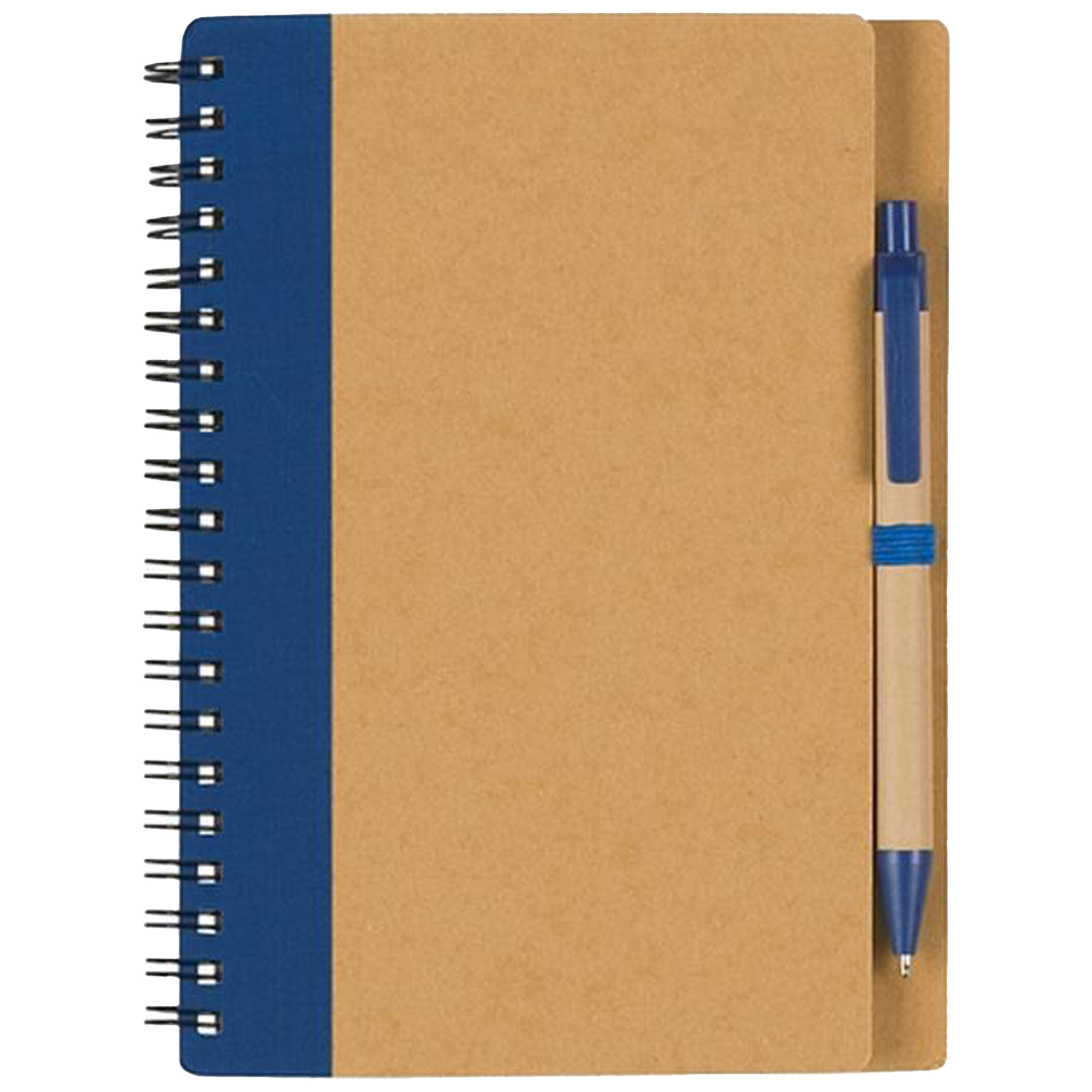 Kraft Paper Splicing Cover With Pen Notebook 4