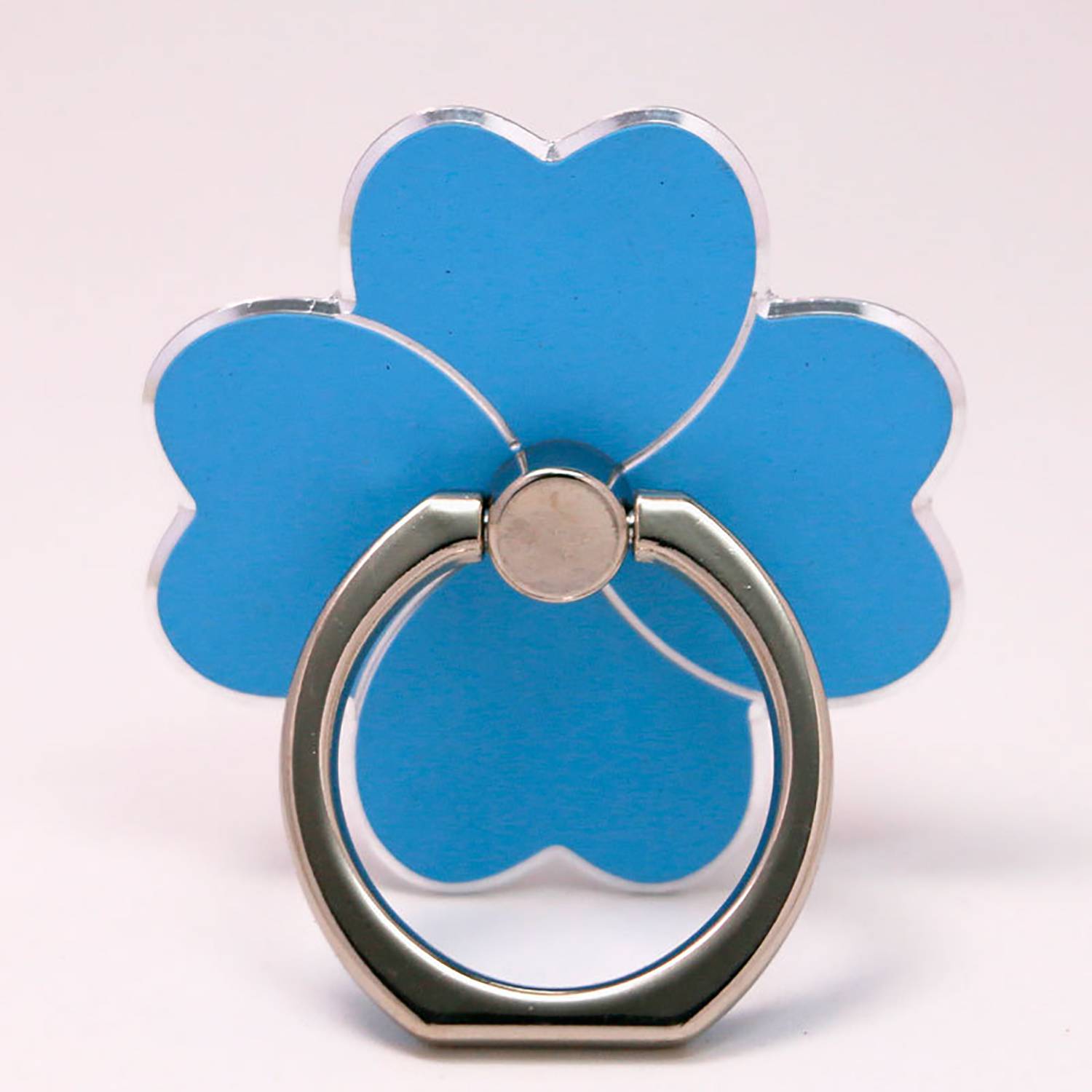 Metal 4-Leaf Clover 360 Degree Rotating Phone Ring Stand 6
