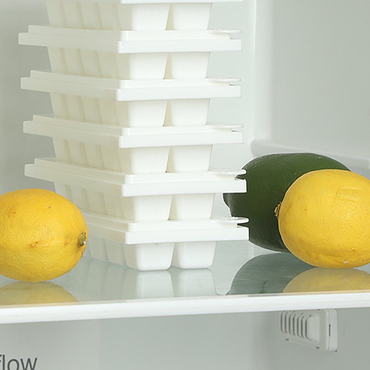 Portable Ice Cube Maker With Twist Release Storage 2