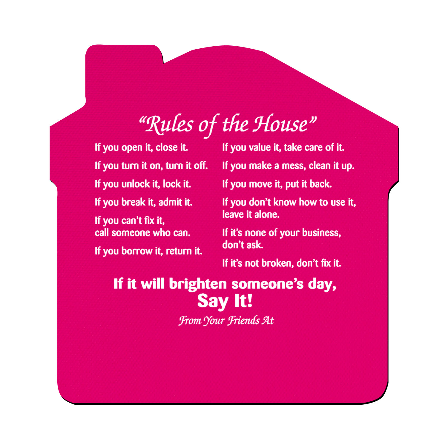 Rules of The House Jar Opener 9