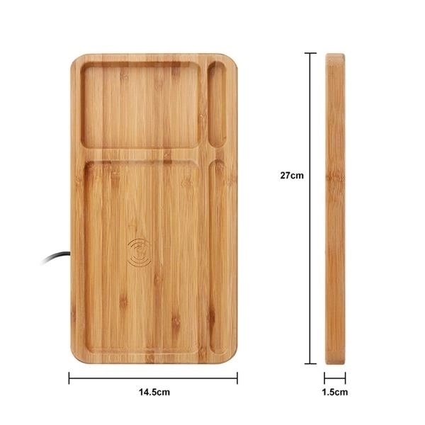 Bamboo Wireless Charging Pad 1