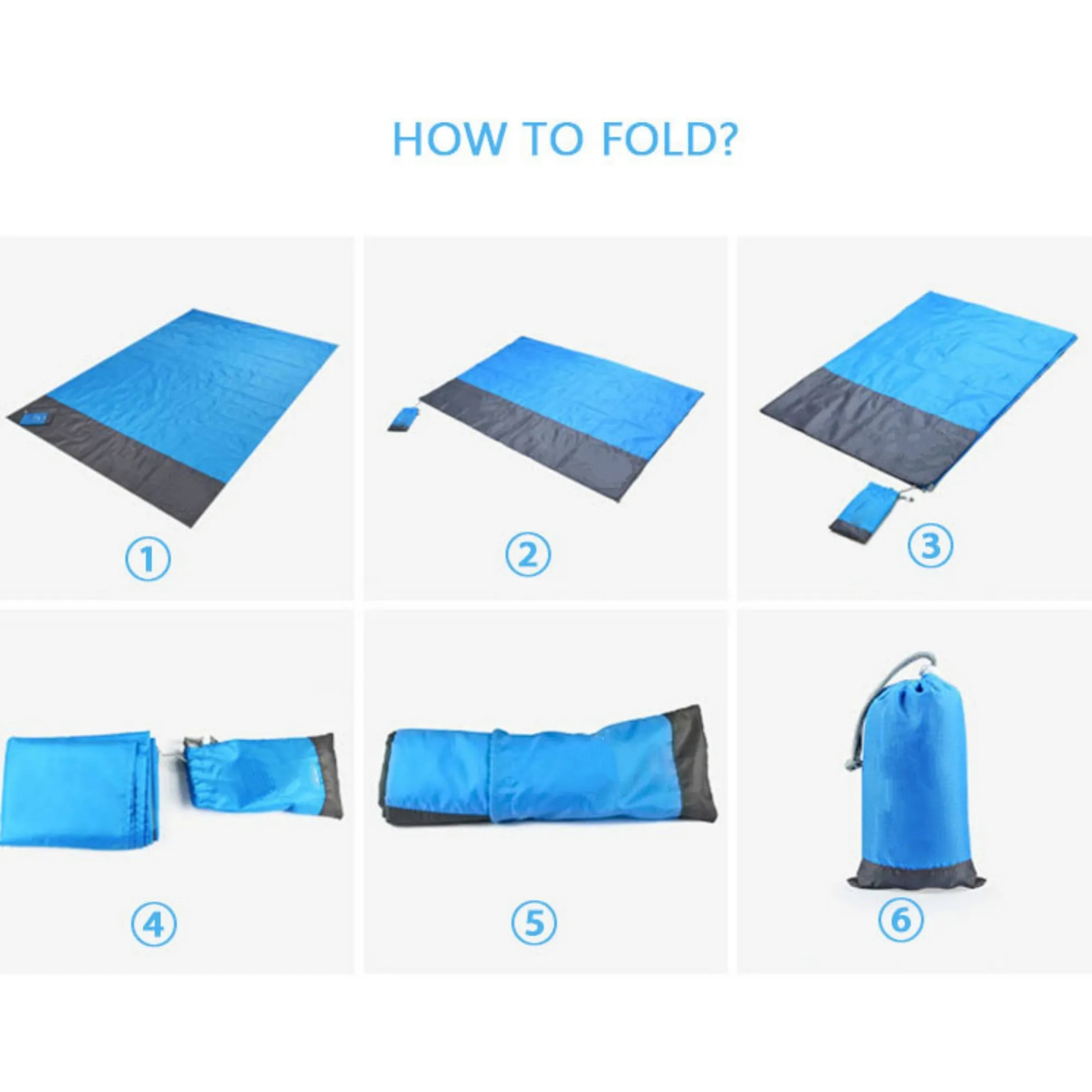 MOQ20 Lightweight Large Beach Blanket 6