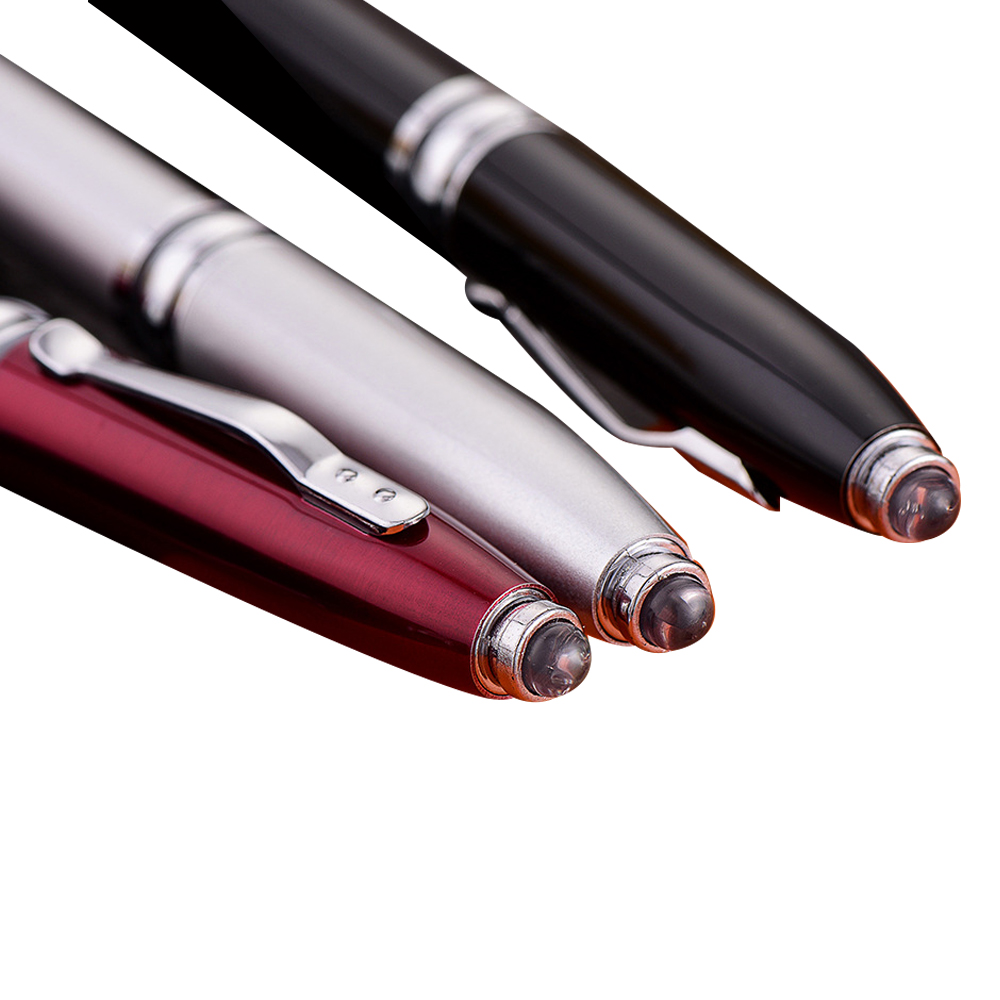 5 3/8 " Metal Ballpoint Pen with LED Light 4