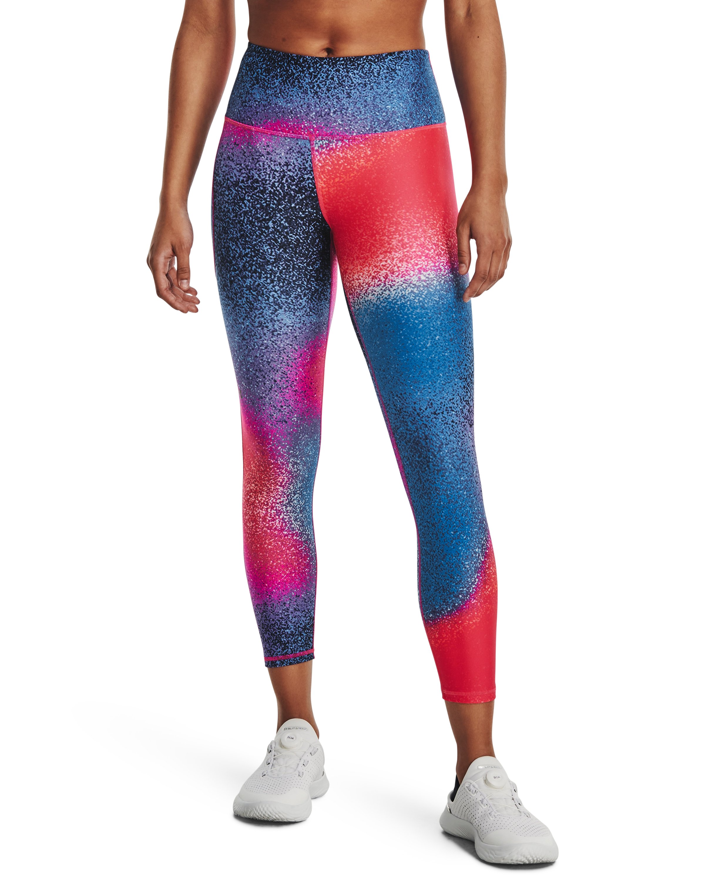 HeatGear No-Slip Waistband Printed Women's Ankle Leggings 14