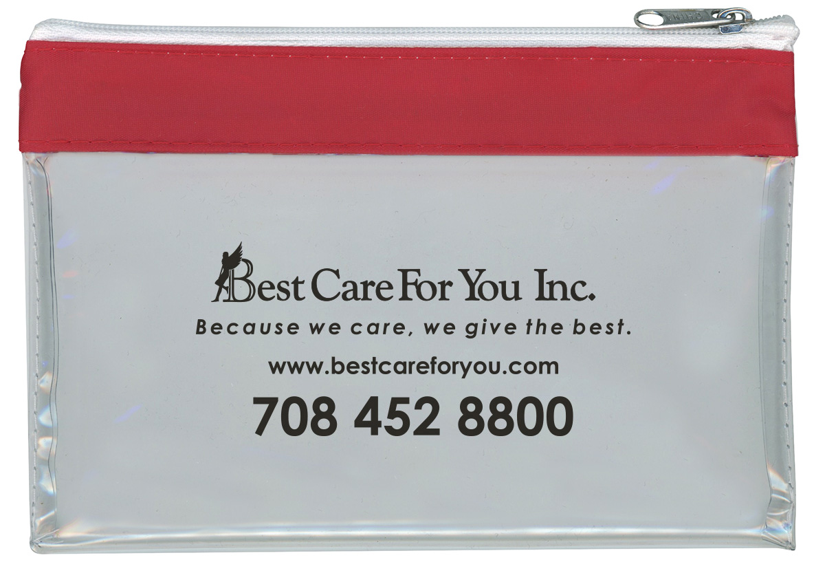 Clear Vision Carry On Cosmetic Bag 2
